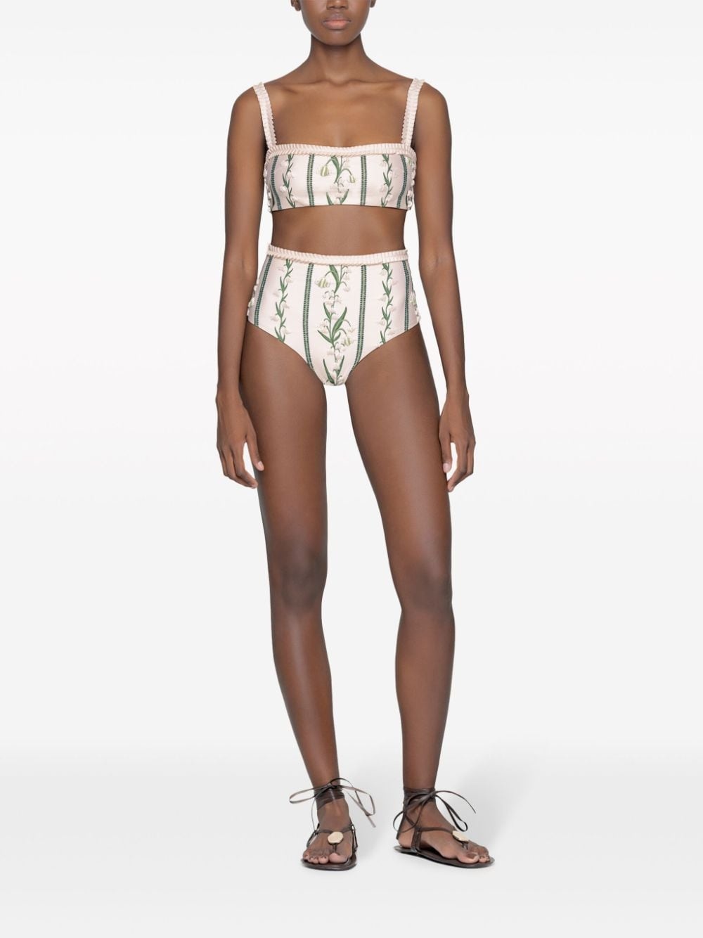 Nopal Perla floral-print bikini bottoms - 3