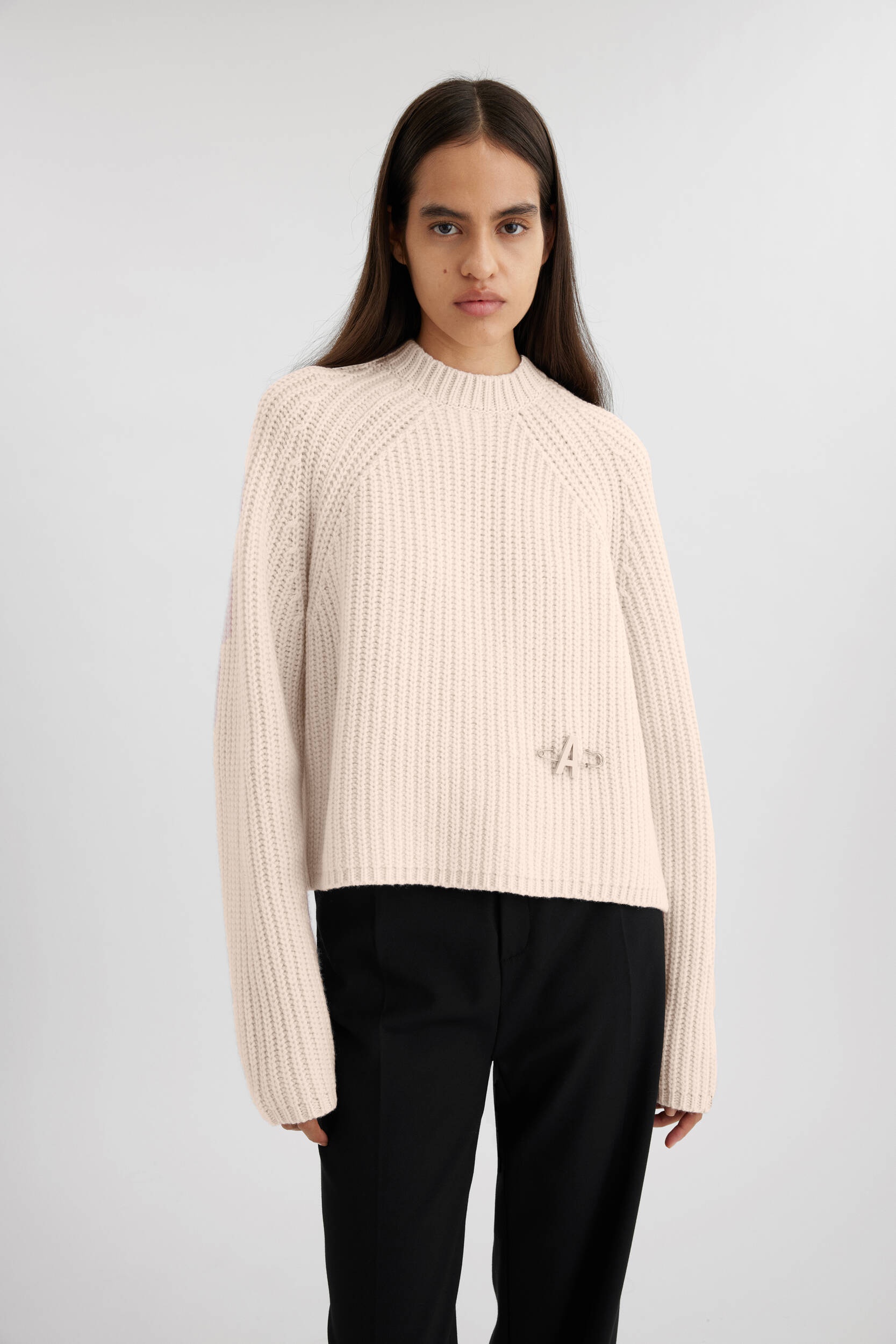 Wise Slit Rib Sweater - 3