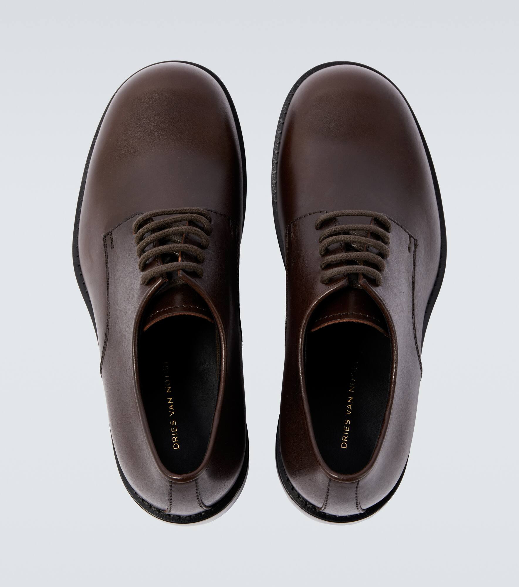 Leather Oxford shoes - 4