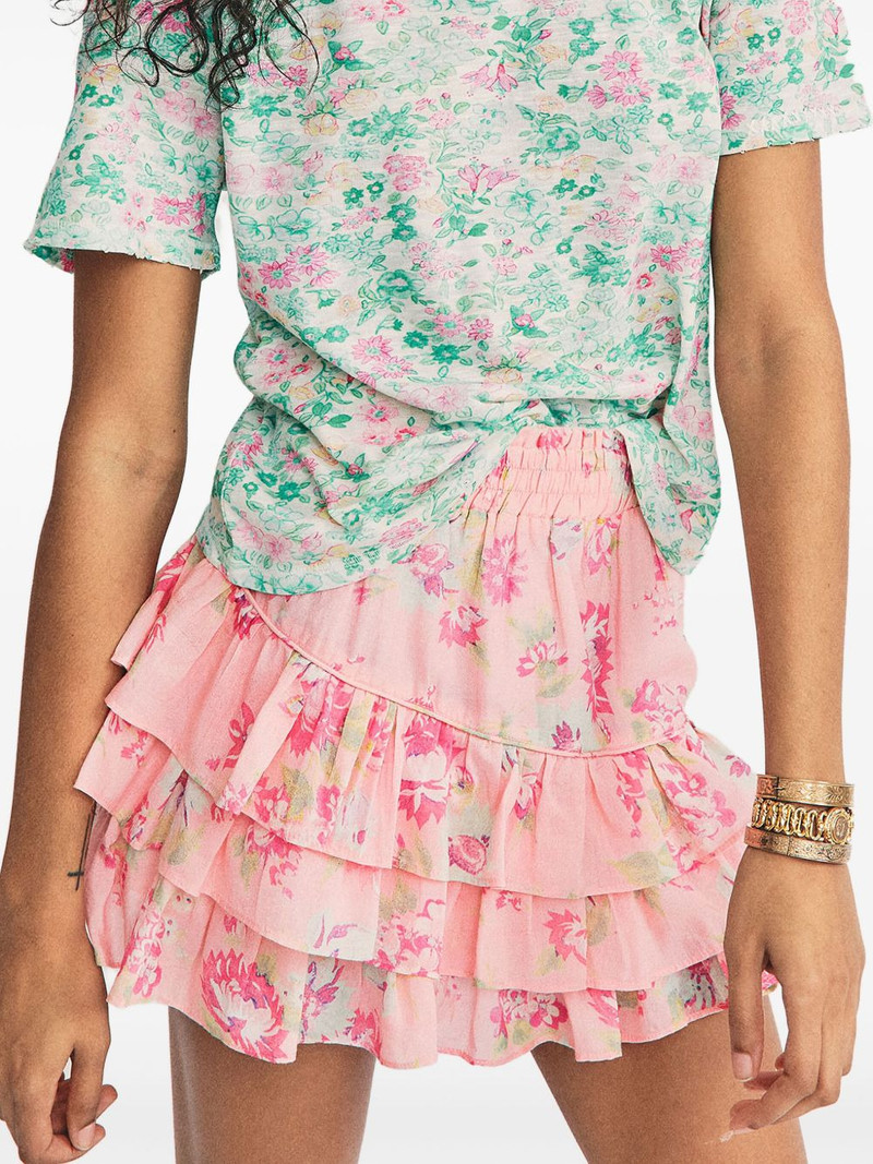 ruffled mini skirt 1