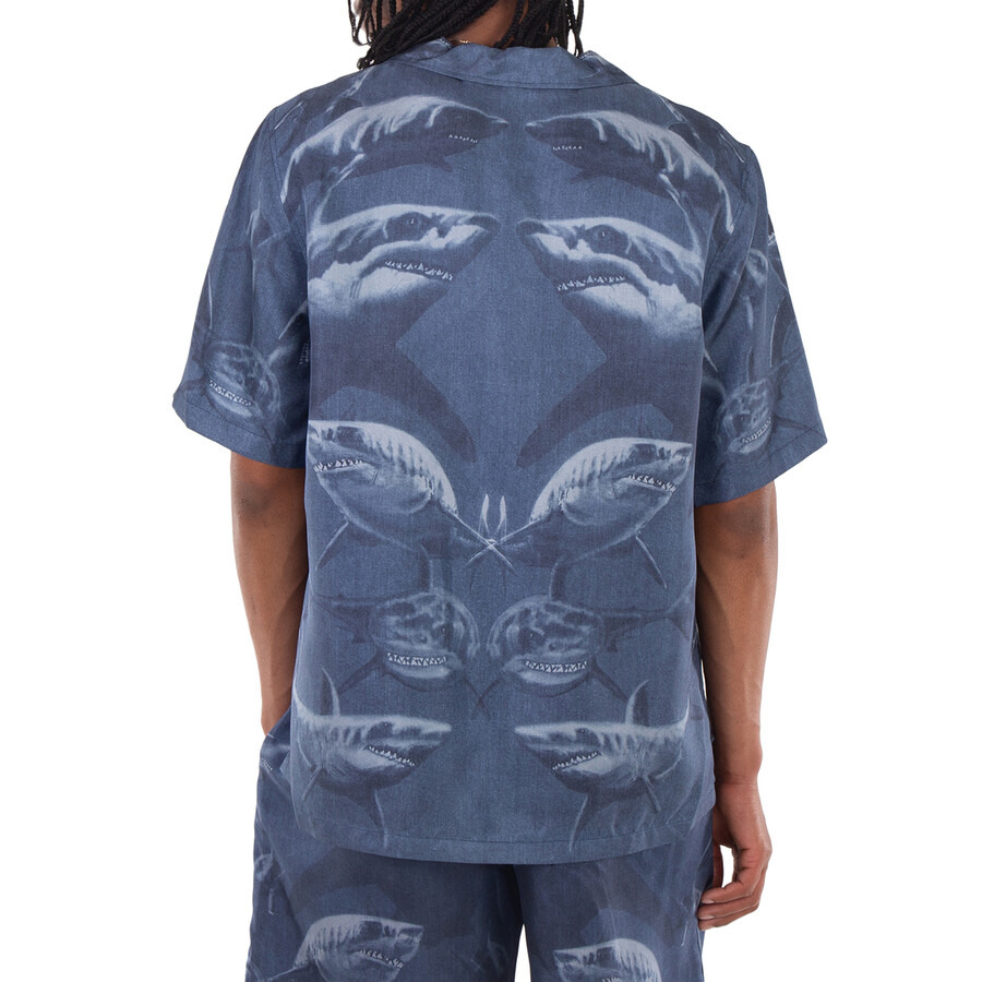Burberry Shark Print Short Sleeve Shirt - 5