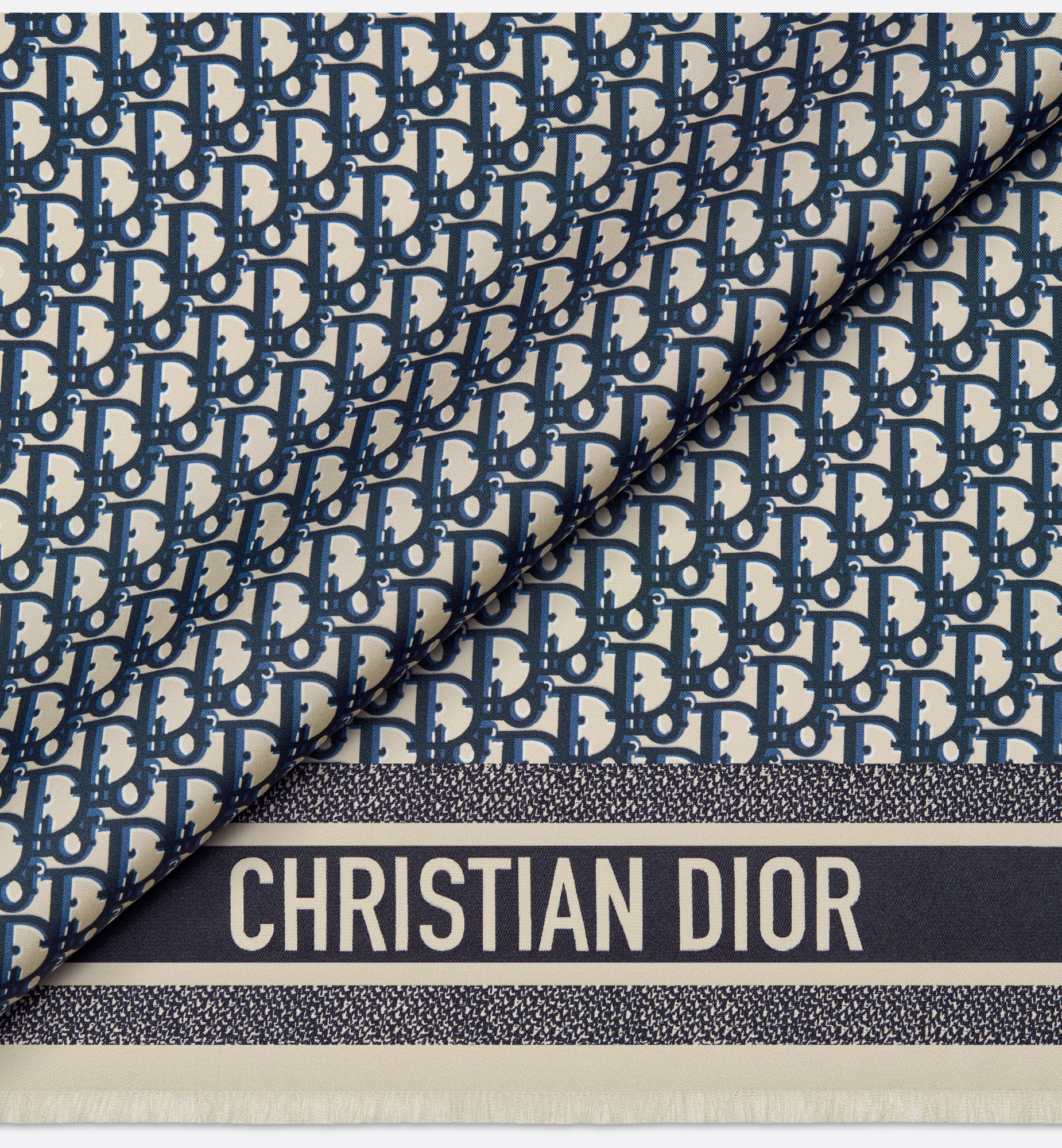 Dior Oblique Diortwin 70 Square Scarf - 3
