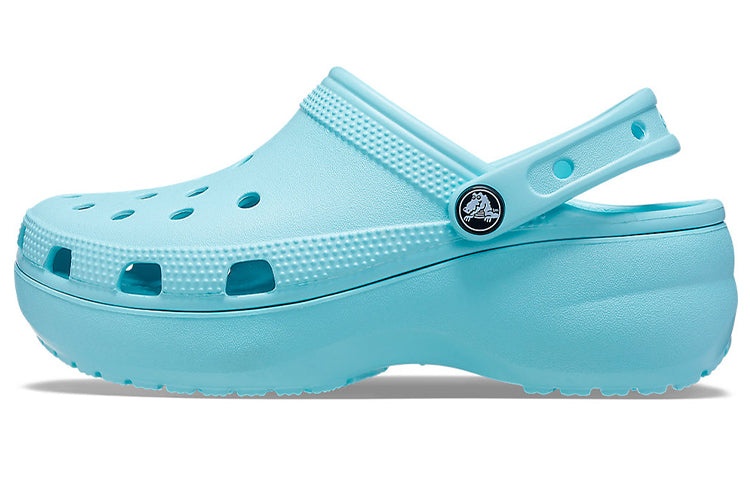 (WMNS) Crocs Classic Platform Clog 'Pure Water' 206750-4SS - 2