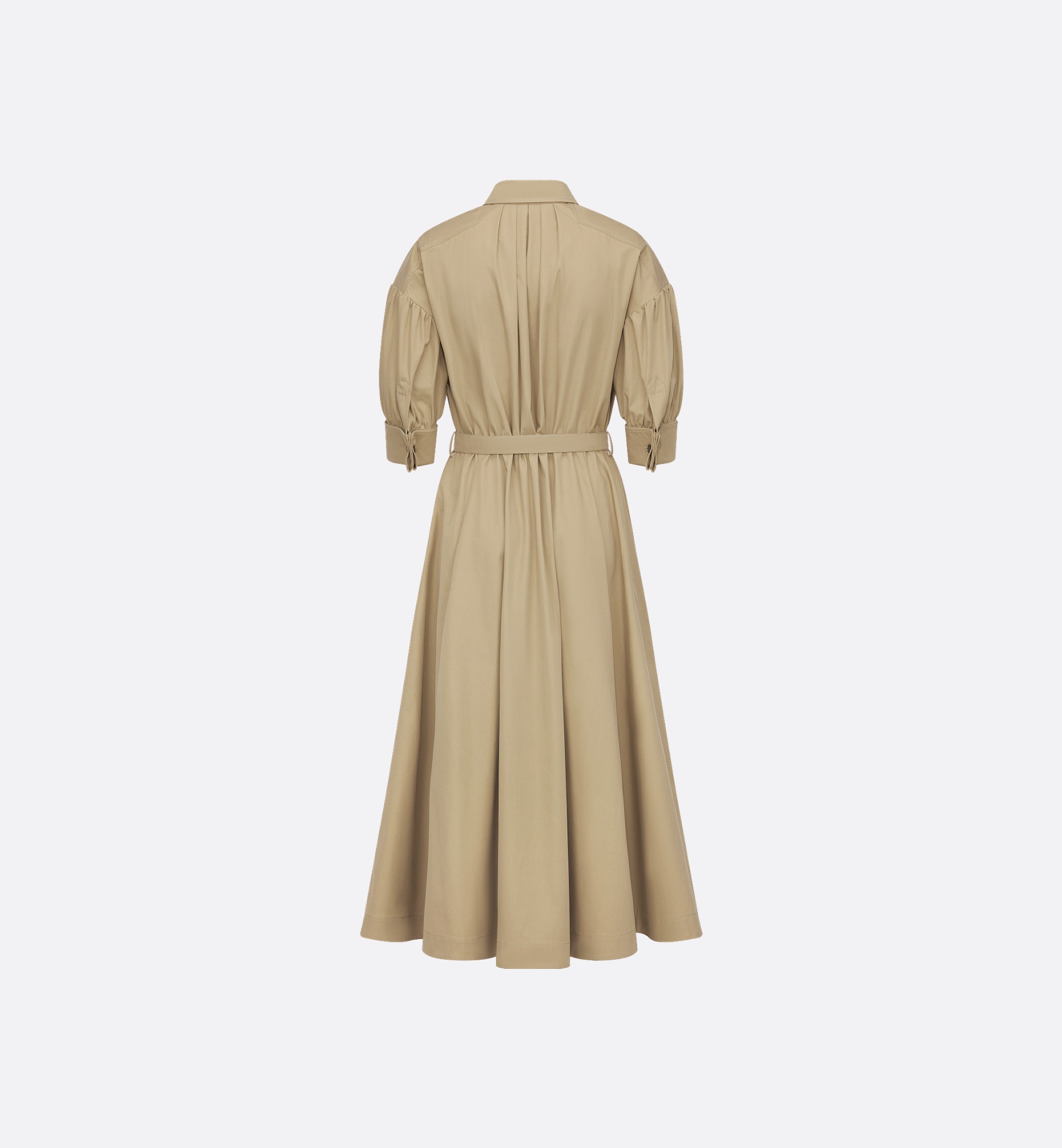 Flared Mid-Length Dress - 5
