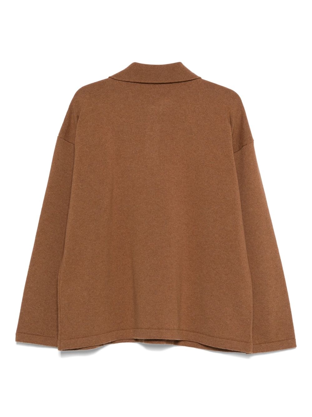 wool polo shirt - 2