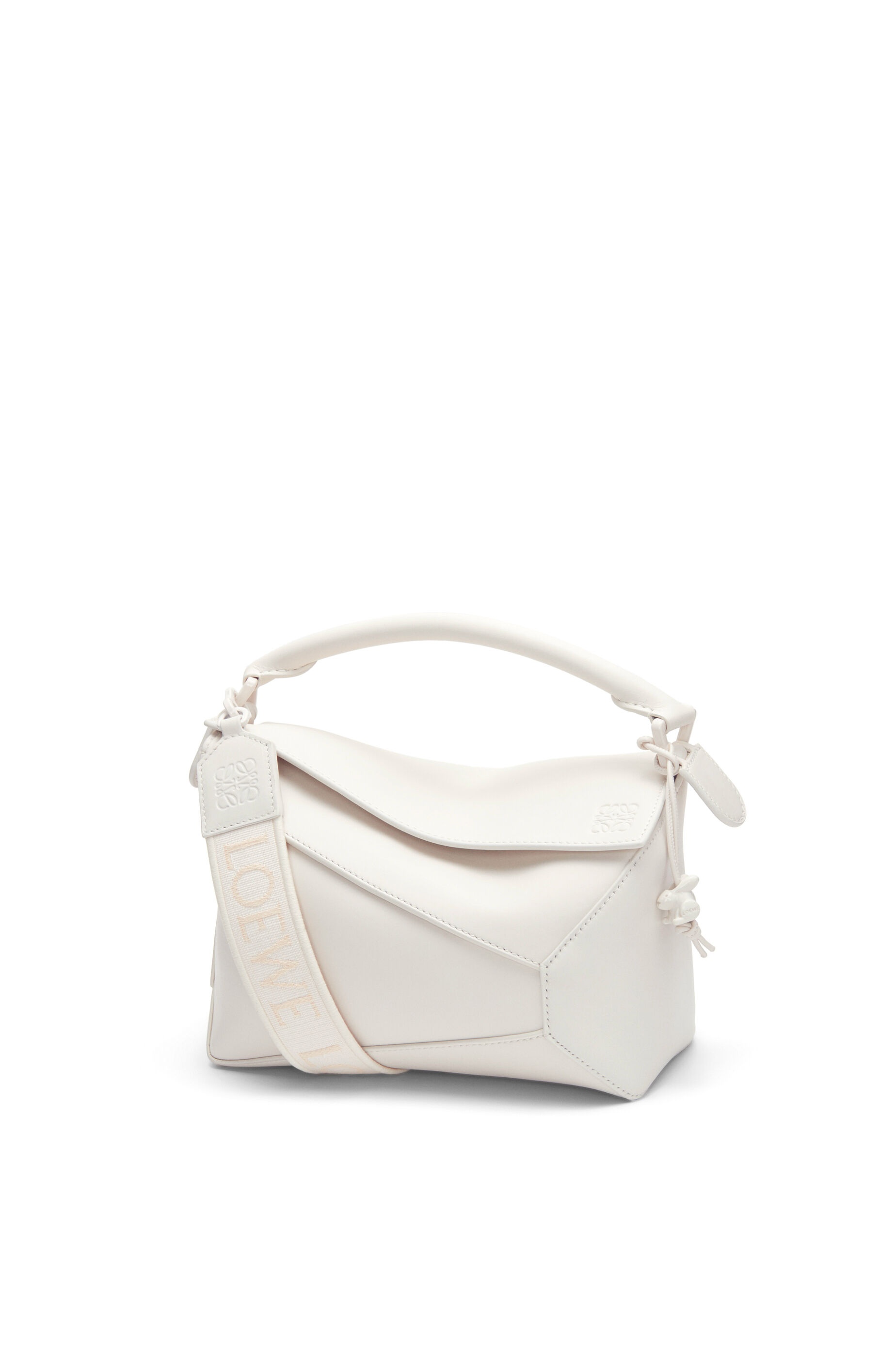 loewe white puzzle bag