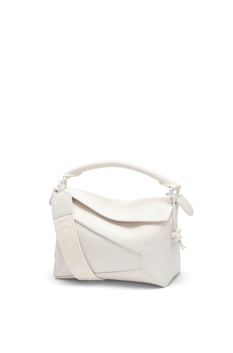 Small Puzzle Edge bag in satin calfskin - 1