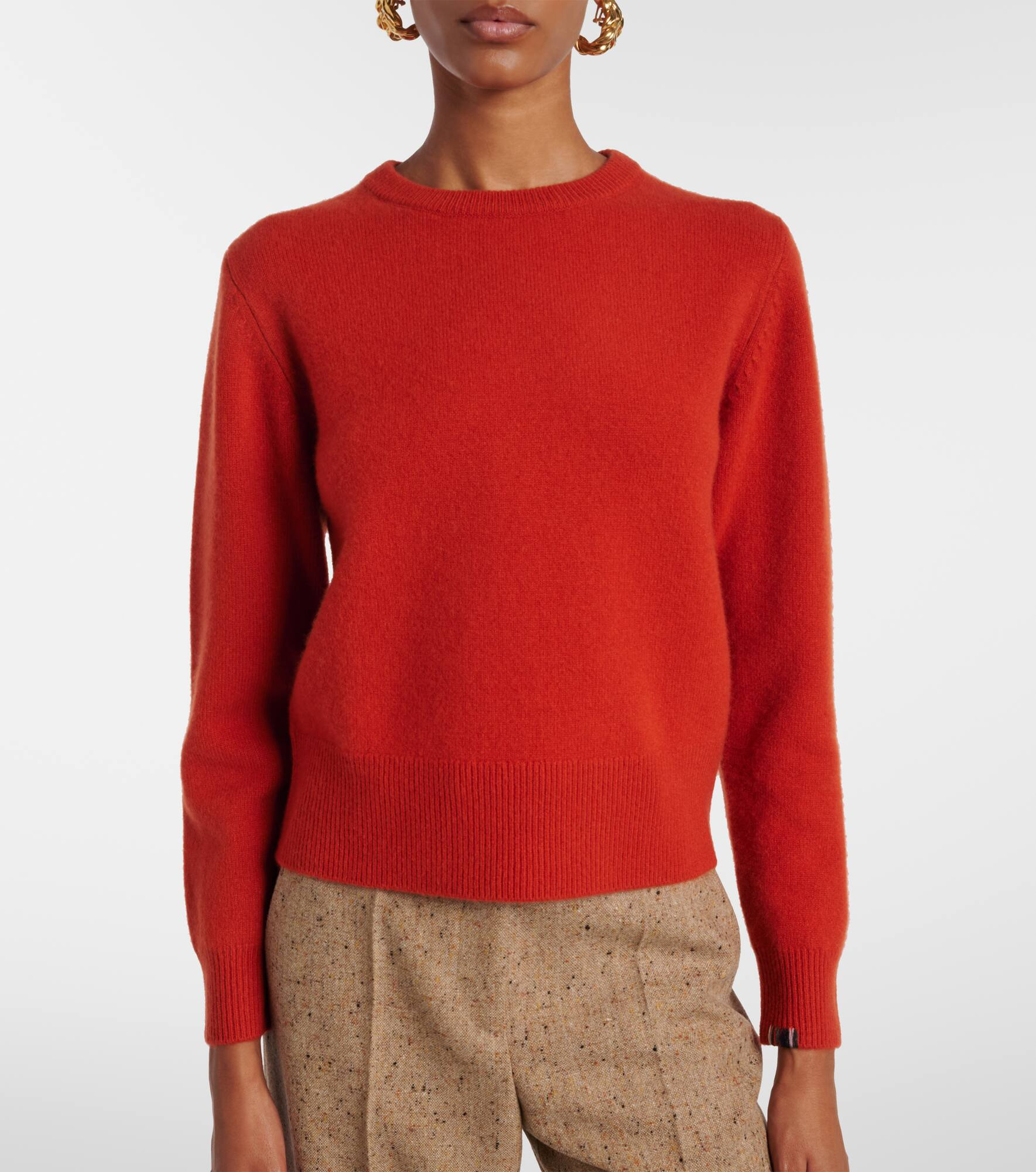 Jeanne cashmere-blend sweater - 6