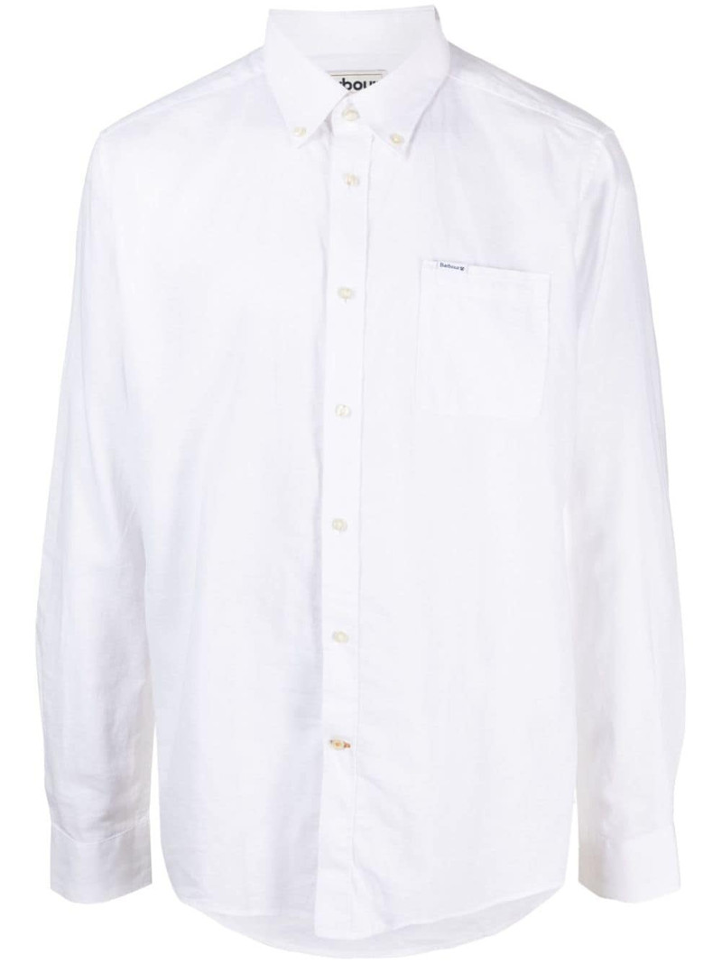 chest-pocket button-up shirt 1