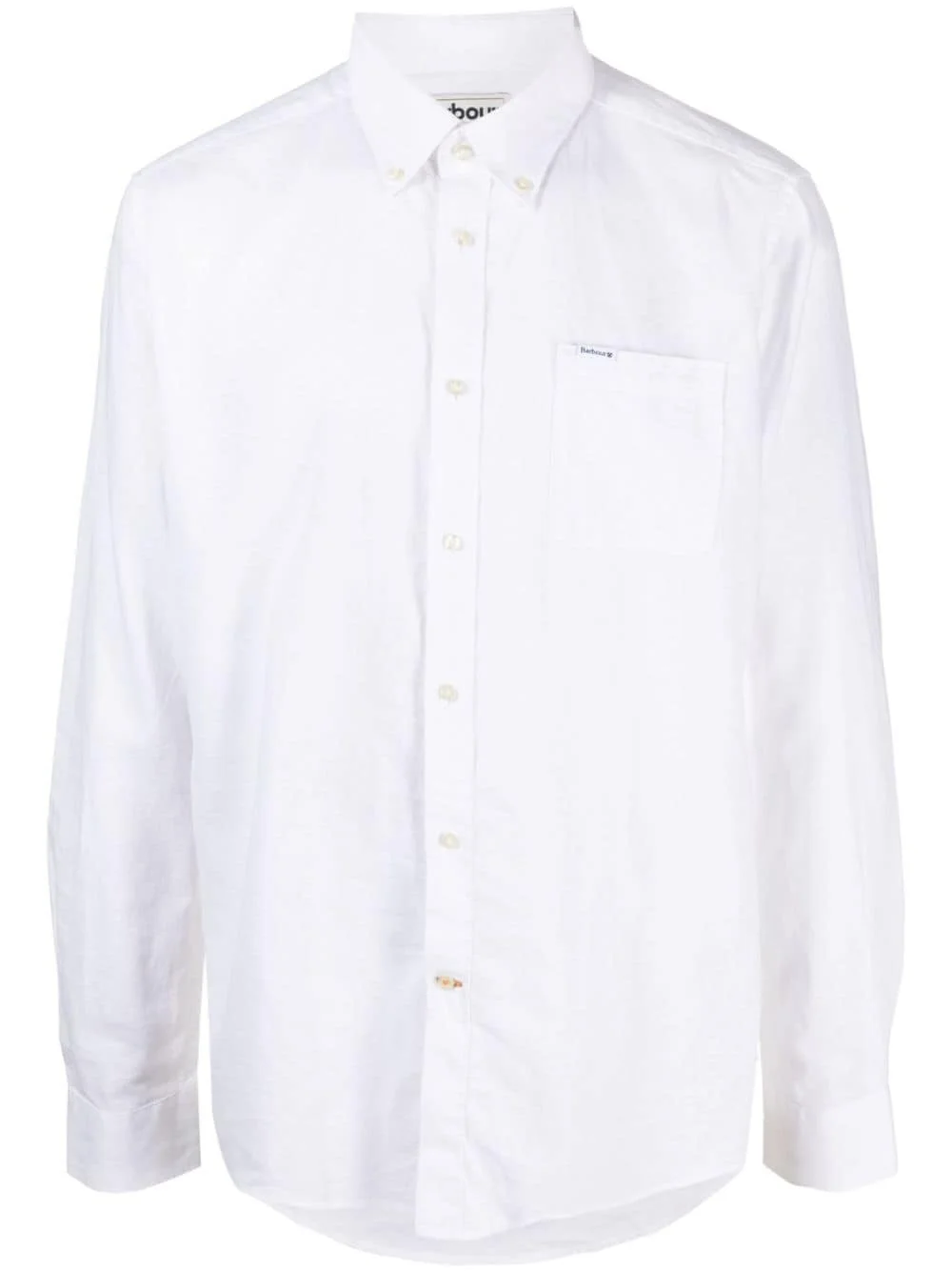 chest-pocket button-up shirt - 1