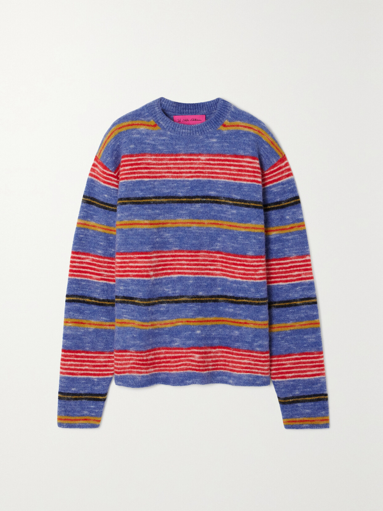Jasper Striped Cashmere-blend Sweater - 1