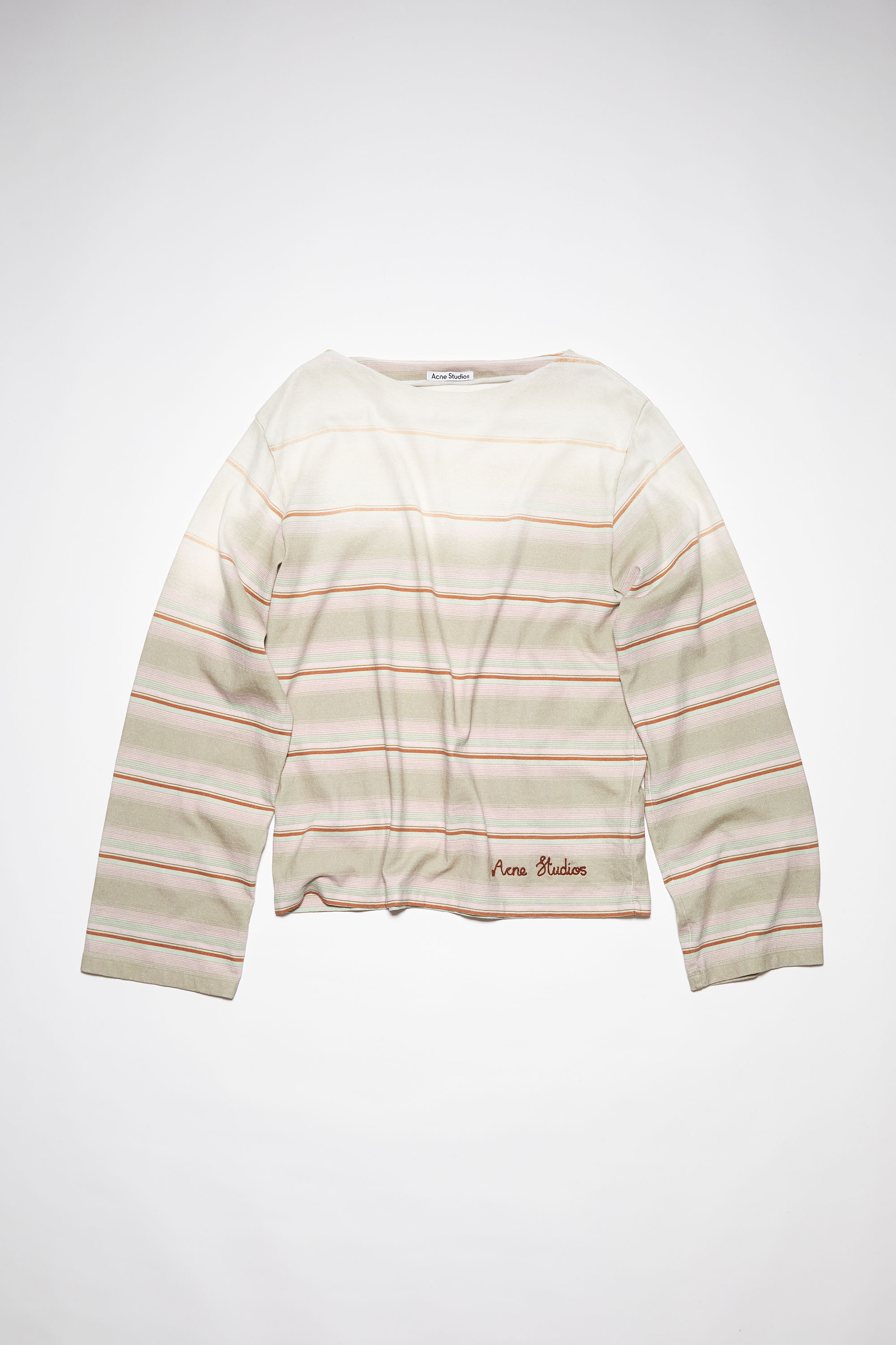 Jersey sweatshirt - Mushroom beige/light pink - 1
