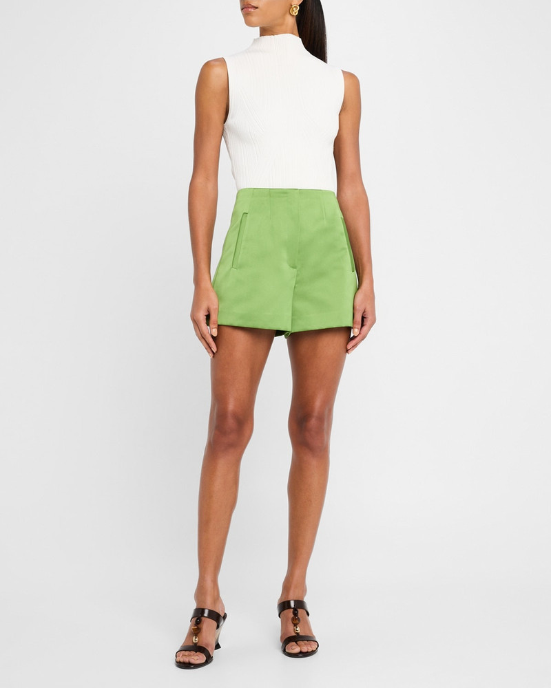 VERONICA BEARD Jazmin Tailored Shorts outlook