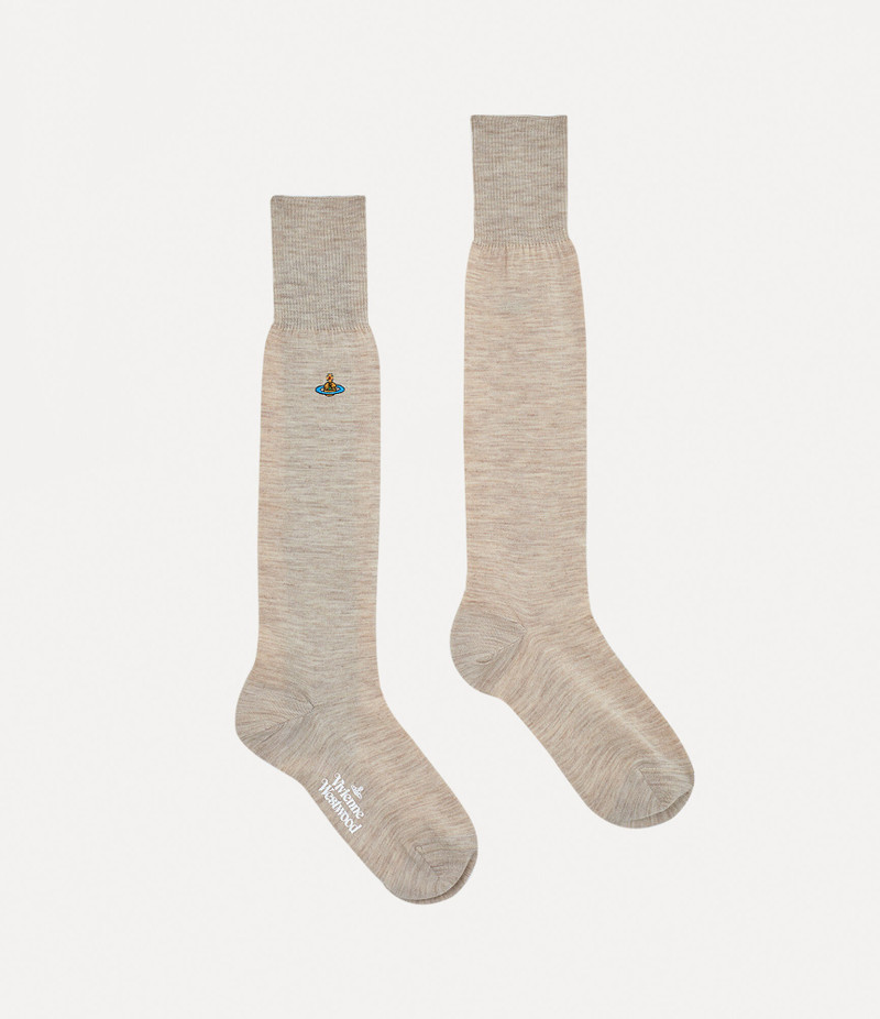 UNI COLOUR HIGH SOCK 1