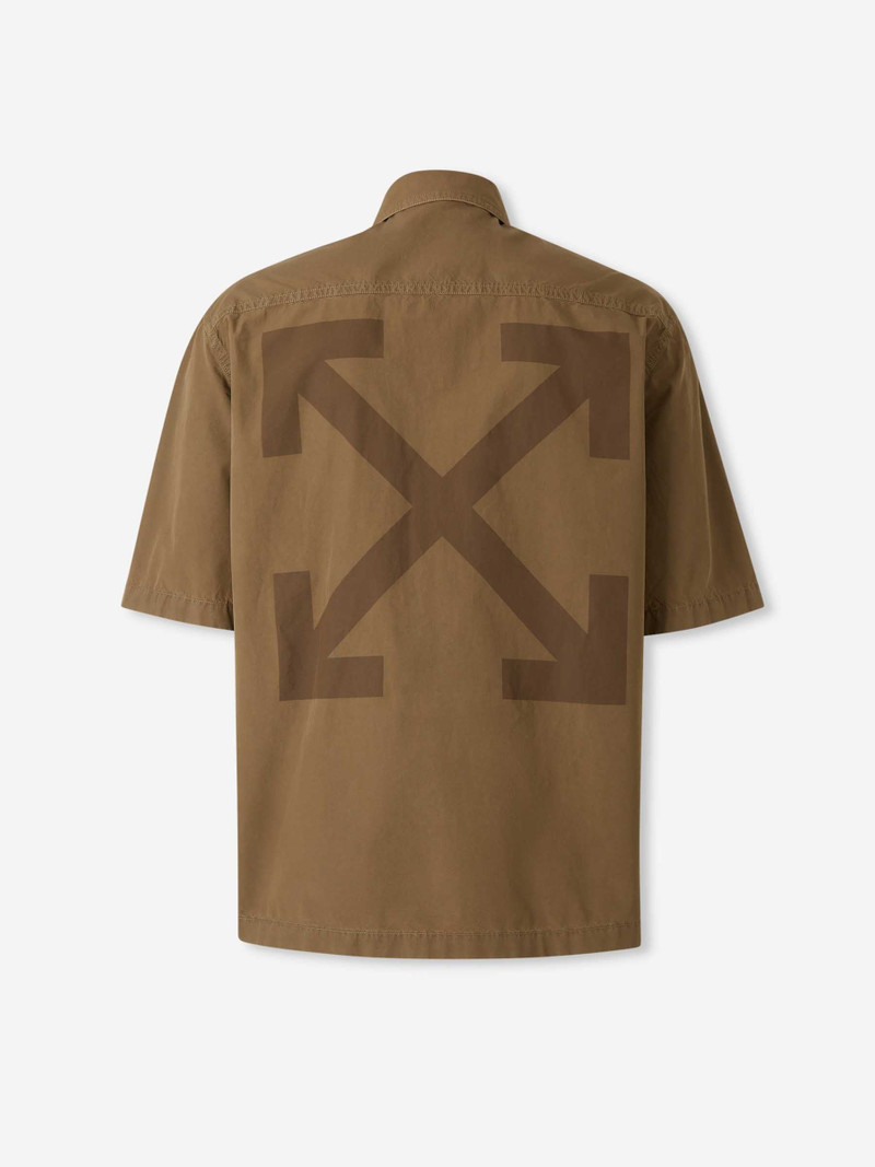 Off-White BOWLING ZIP SHIRT outlook