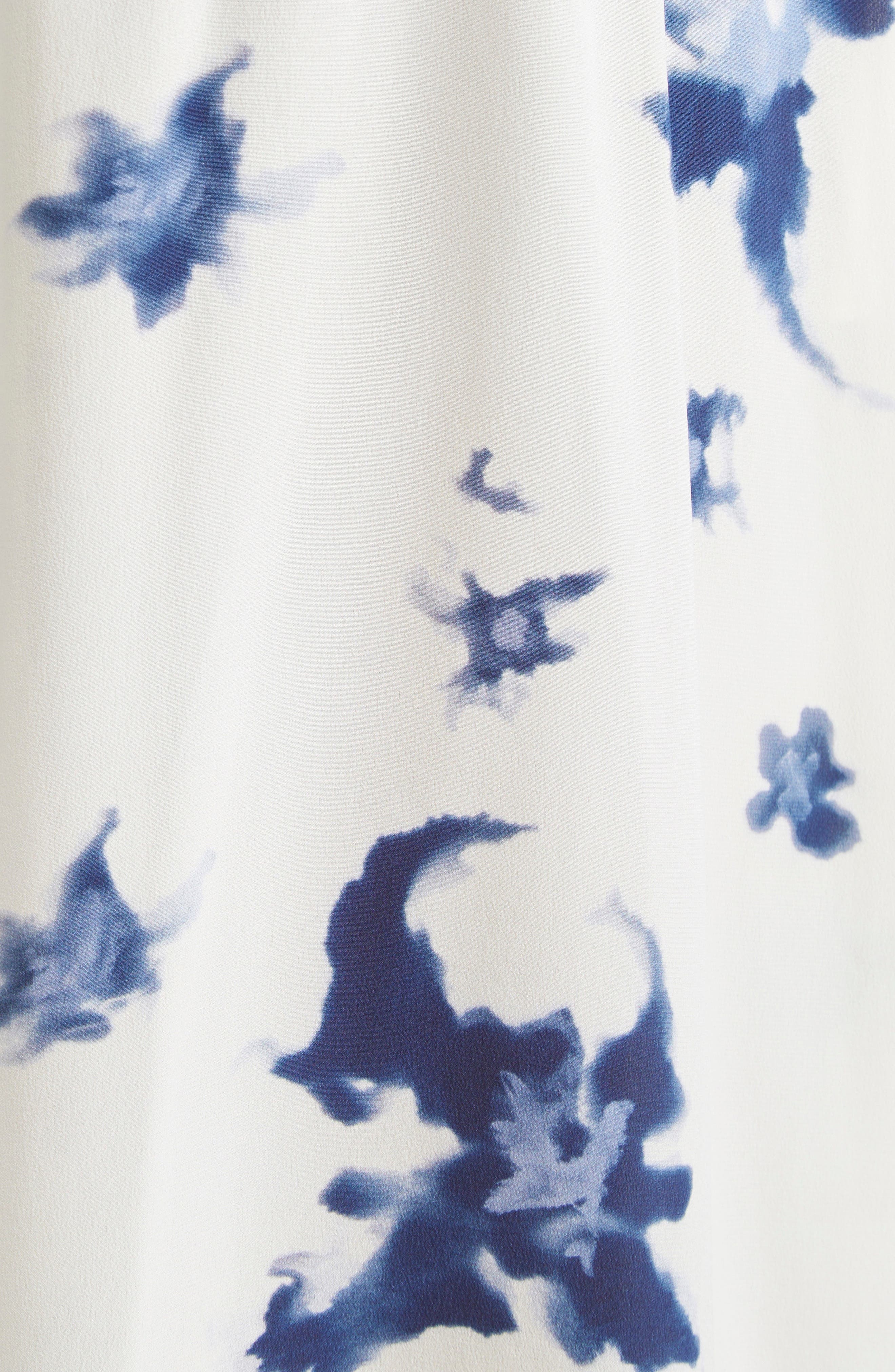 Altuzarra Penny Floral Print Silk High-Low Maxi Dress in Berry Blue Flowers at Nordstrom - 5