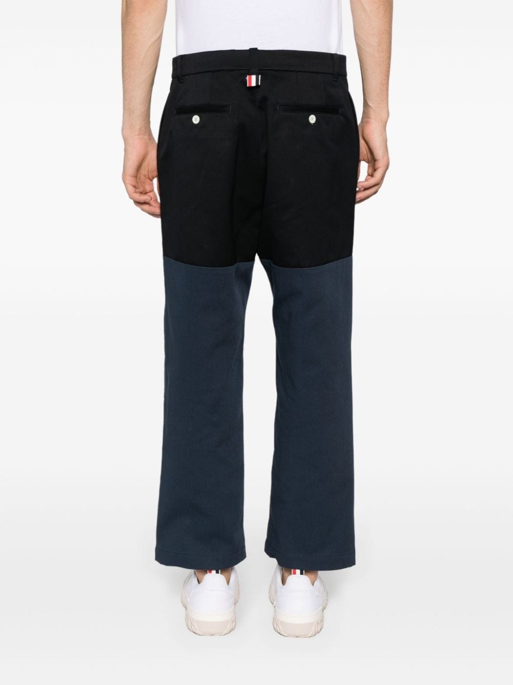 Unconstructed Combo straight-leg trousers - 4