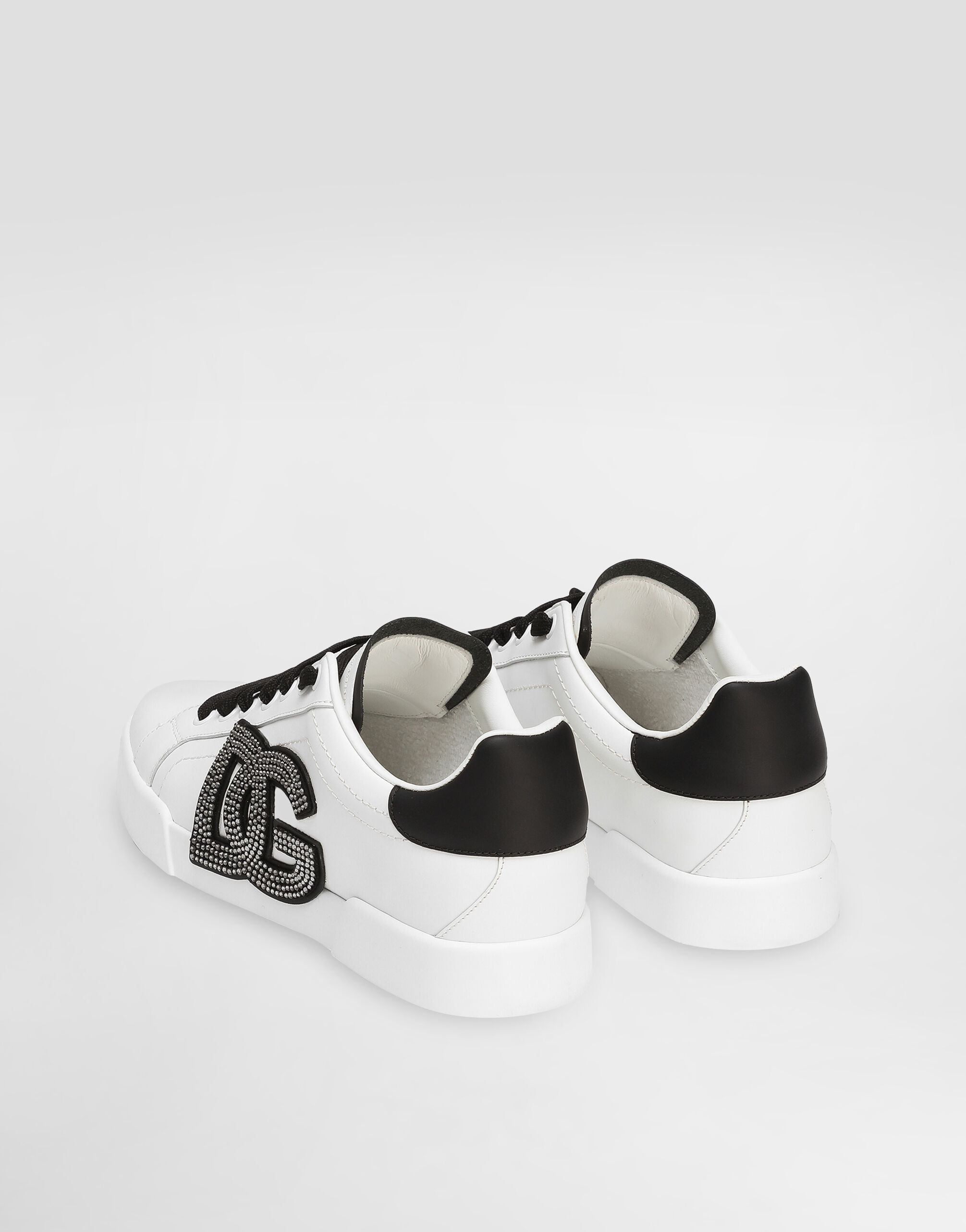 Calfskin Portofino light strobel sneakers - 3