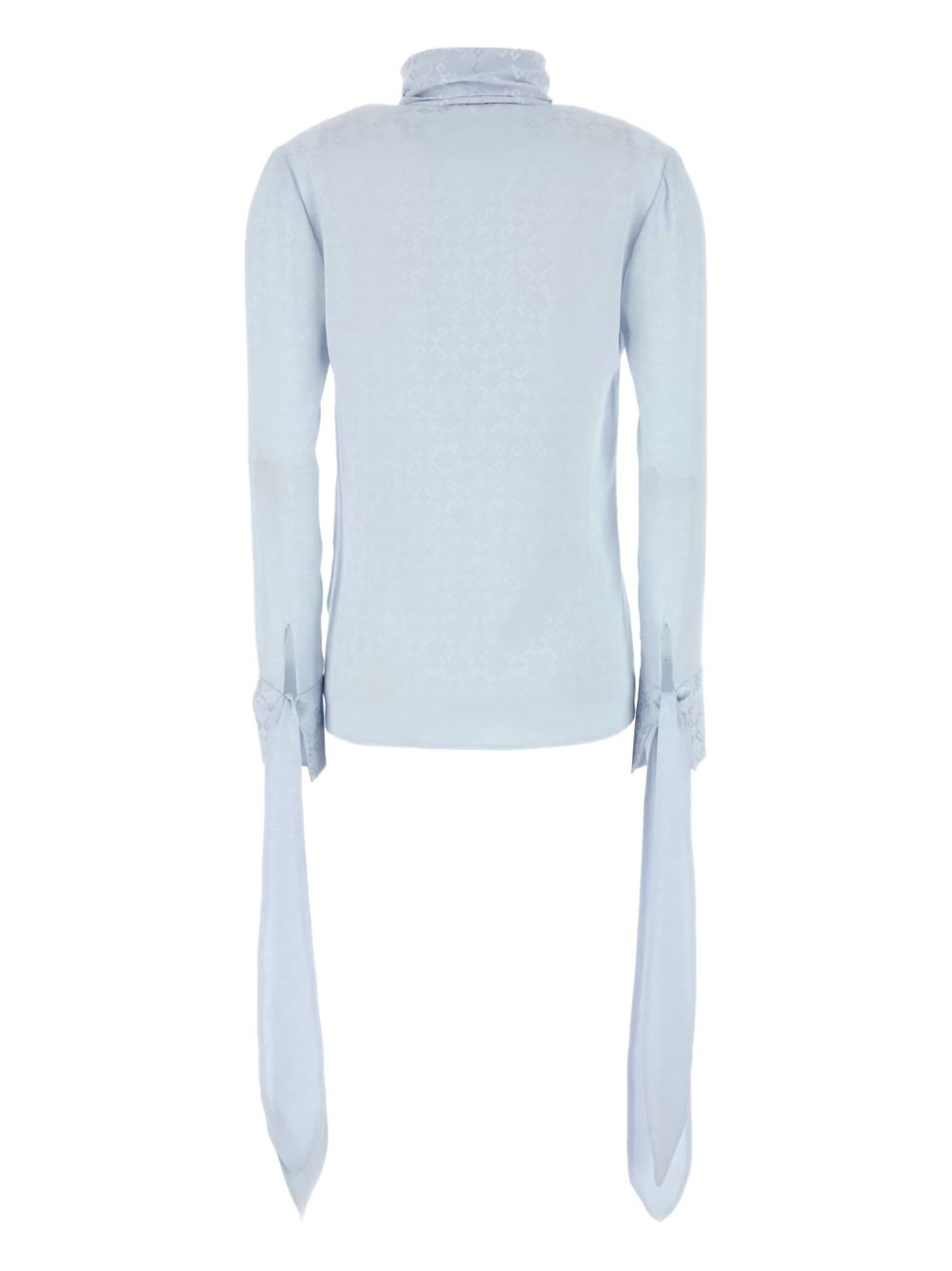monogram 72 jacquard blouse - 2