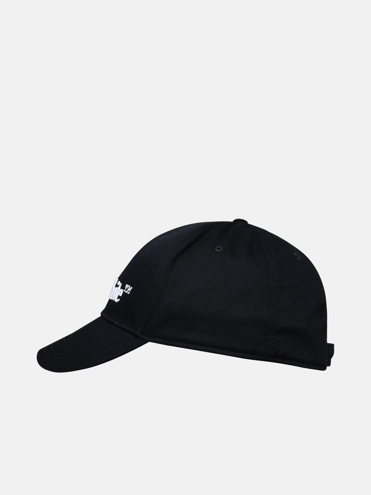 BLACK COTTON HAT - 2