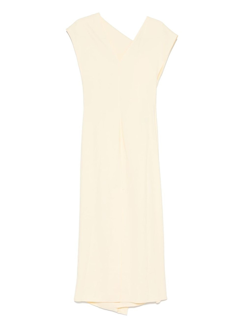 Plan C panel-detailing maxi dress outlook