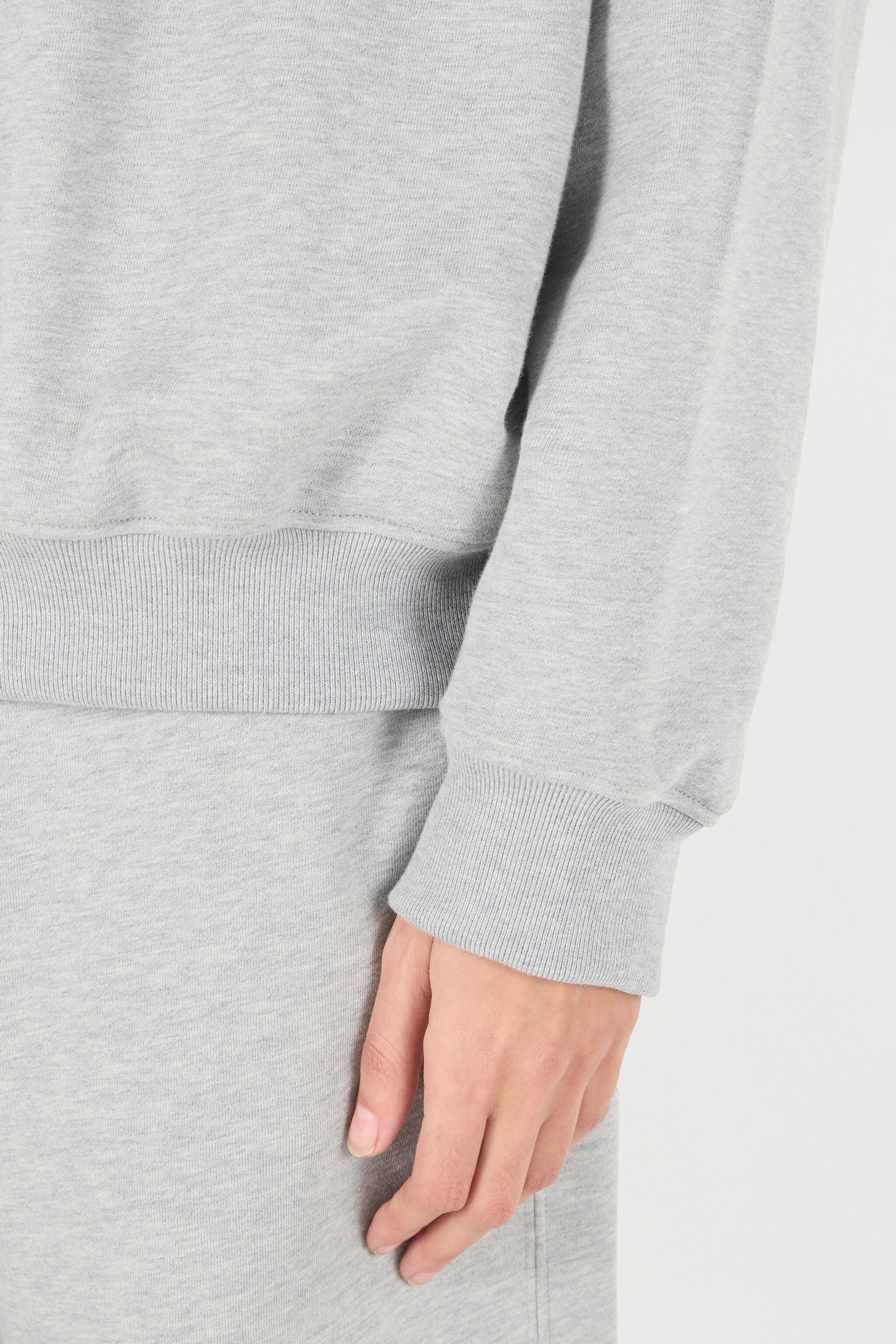 Sweatshirt With Stand-Up Collar - 6