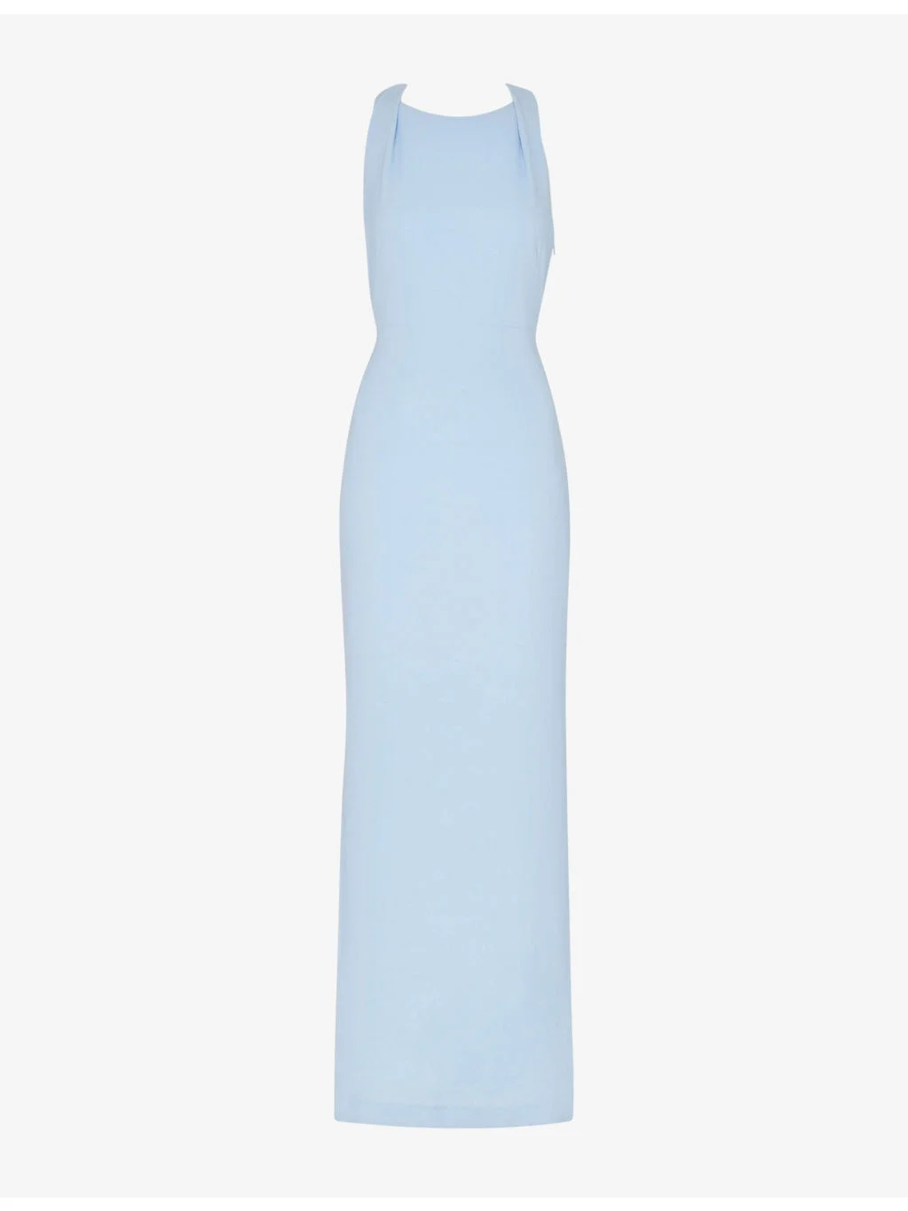 Tie Back stretch-crepe maxi dress - 1