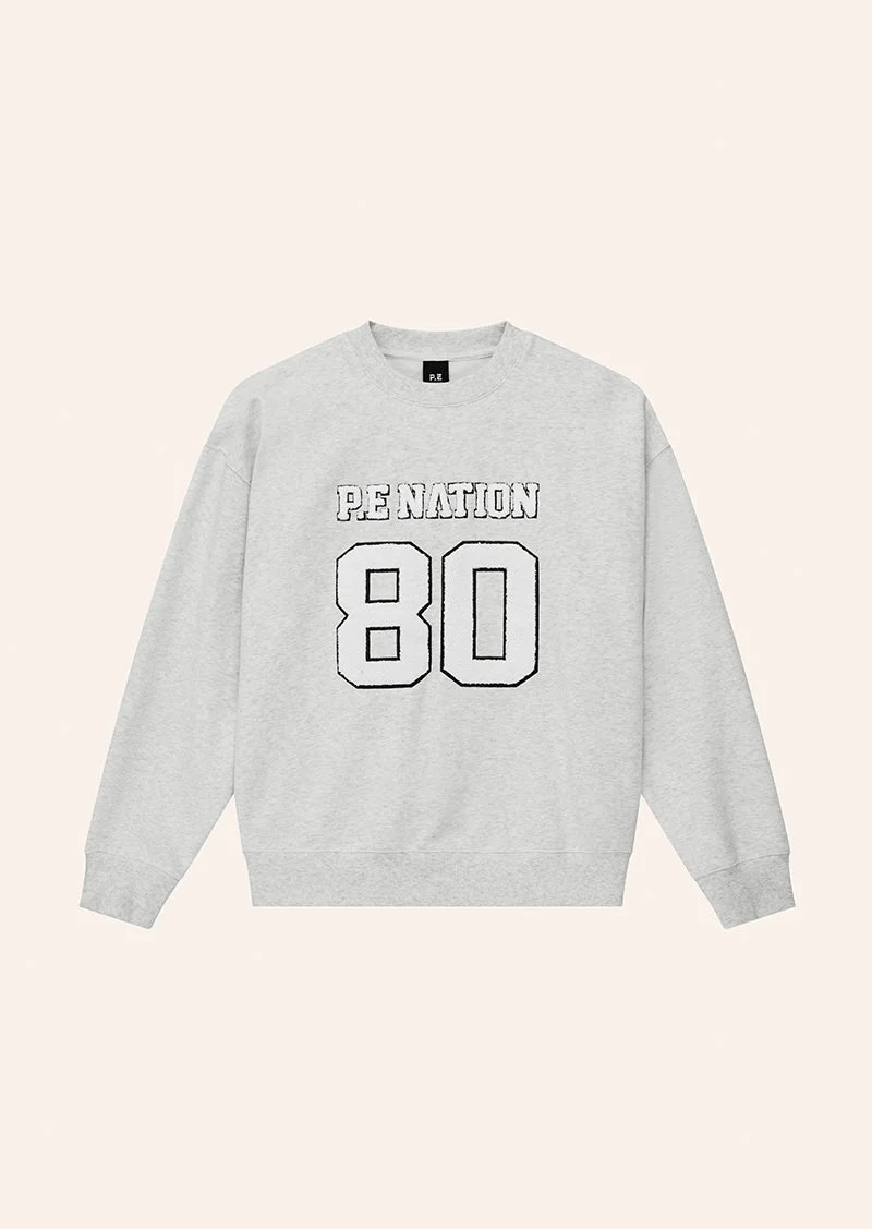 ELYSIAN 2.0 SWEAT IN SNOW MARLE - 1