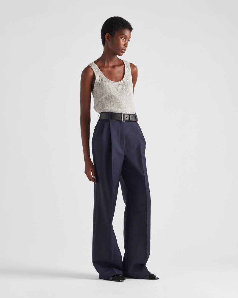 Prada Light mohair pants outlook
