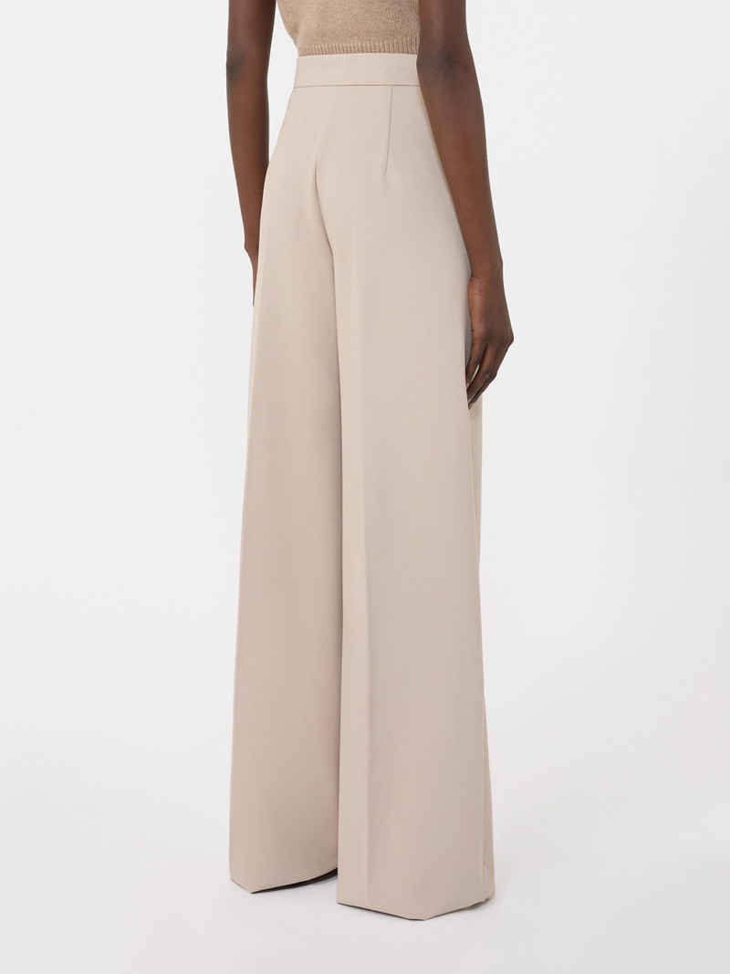 TAVERNA Compact jersey trousers - SAND 4