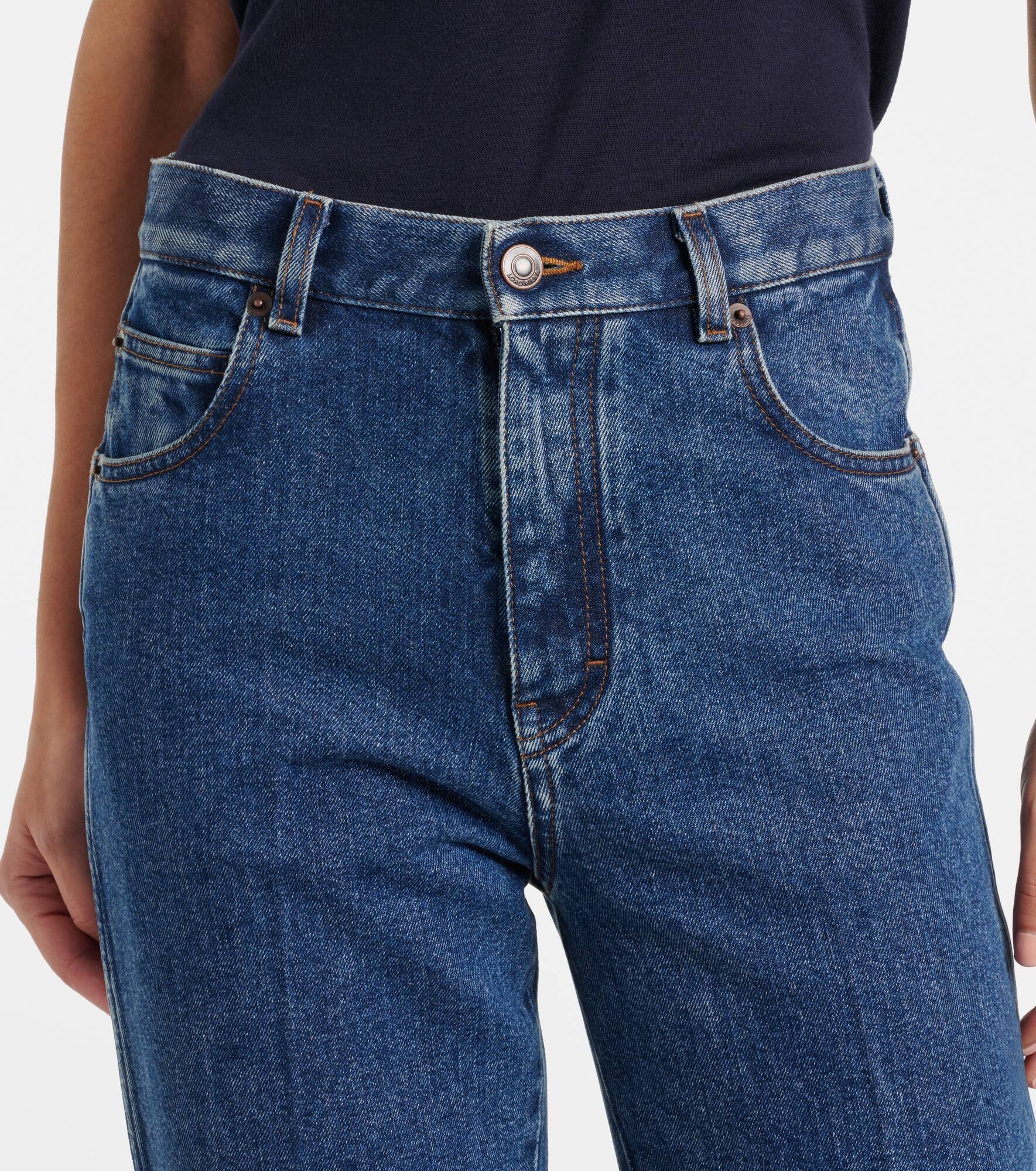 Brooke mid-rise cropped straight jeans - 4