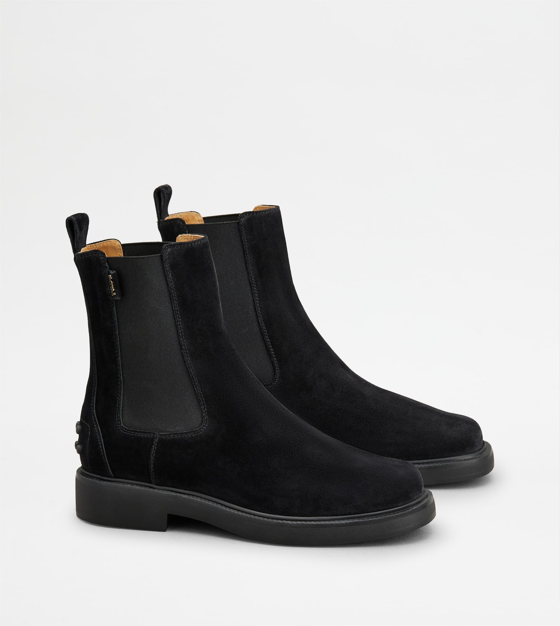 ANKLE BOOTS IN SUEDE - BLACK - 2