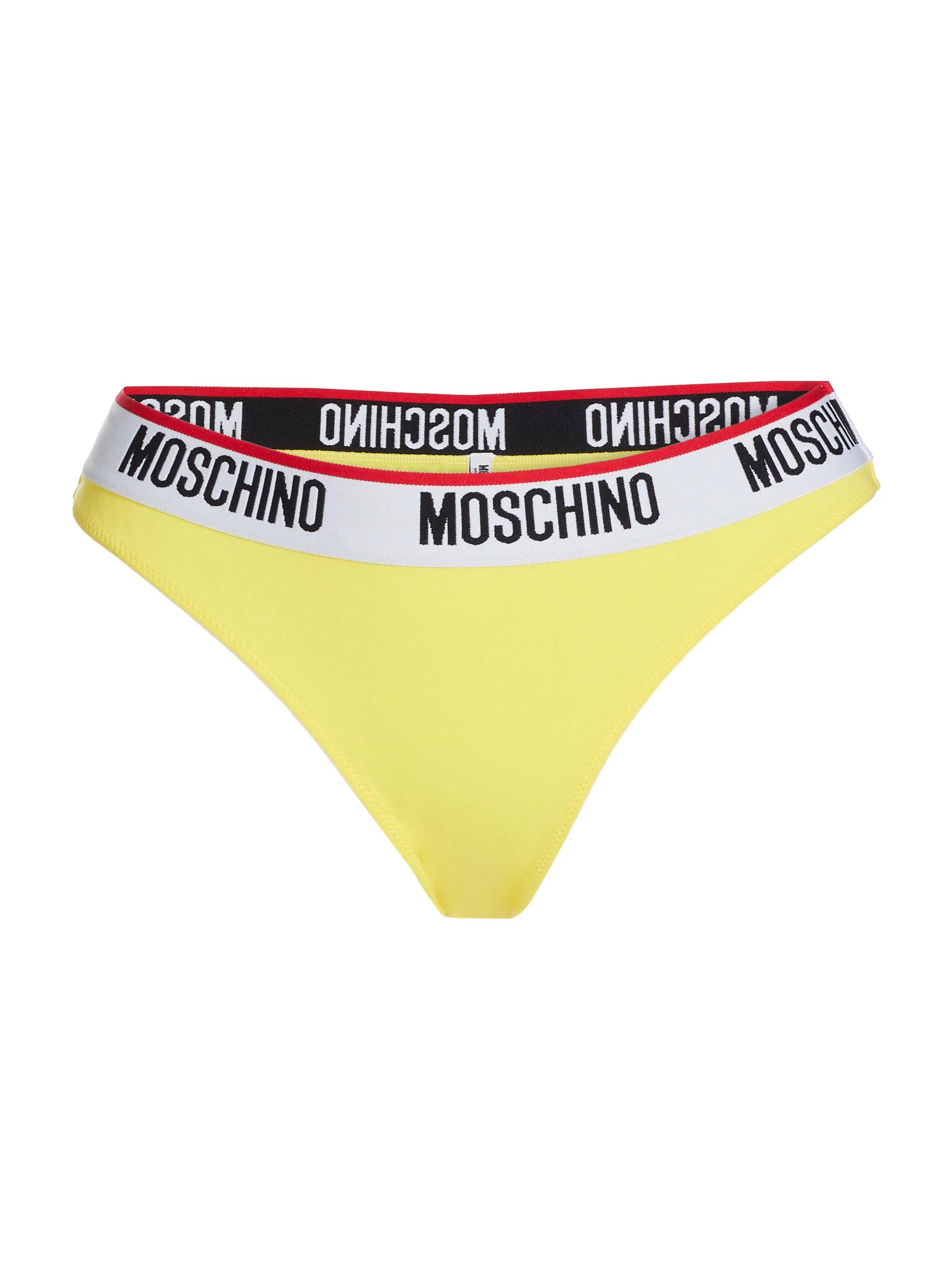 Women's Donna Logo-Detailed Thong Bikini Bottoms - Yellow - 1
