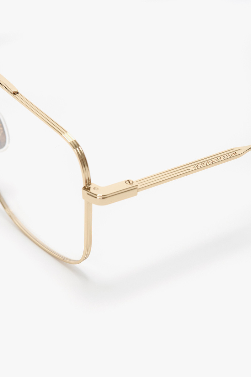 Fine Double Bridge Optical In Gold 4