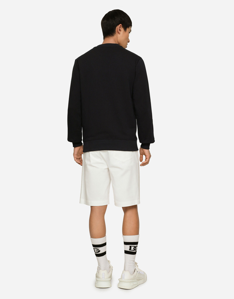Dolce & Gabbana Jersey sweatshirt with branded tag outlook
