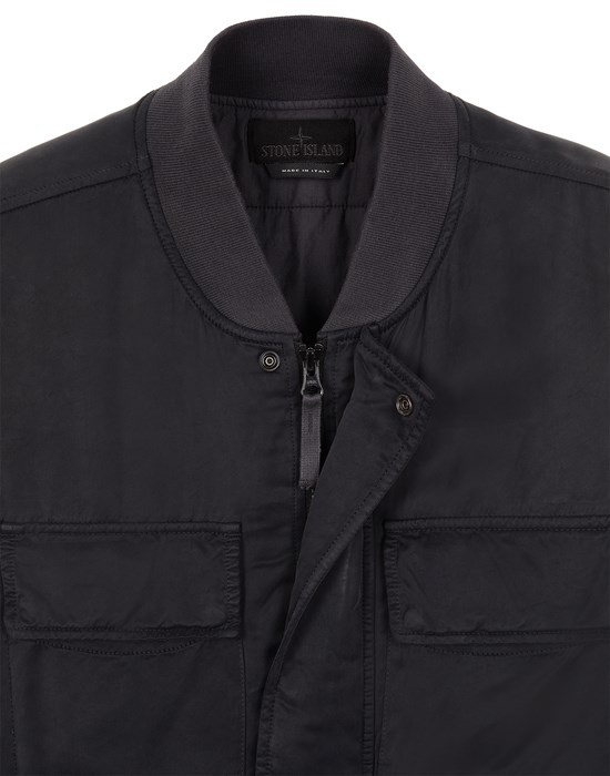 G04F2 STONE ISLAND GHOST PIECE_CUPRO RASO WITH PRIMALOFT®-TC BLACK - 4