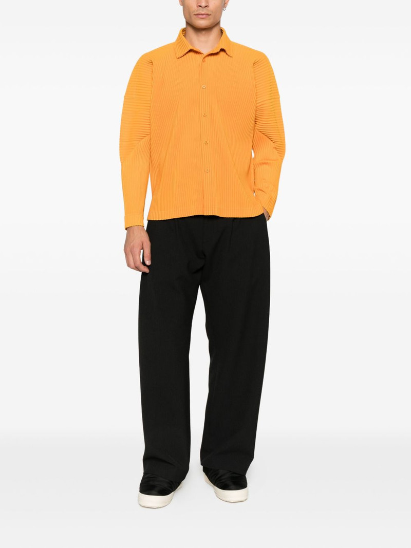 ISSEY MIYAKE plissé shirt outlook