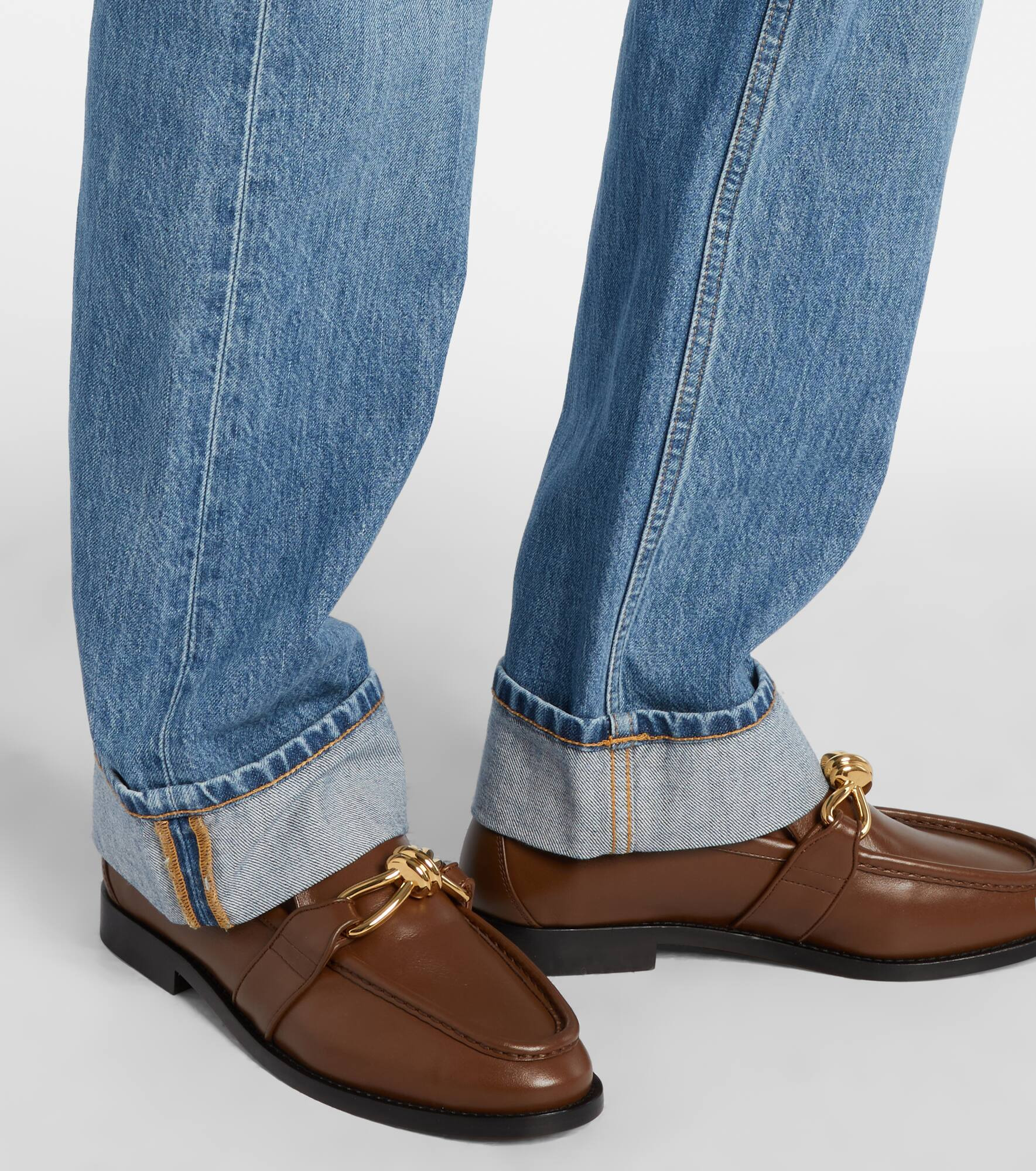 High-rise straight jeans - 4