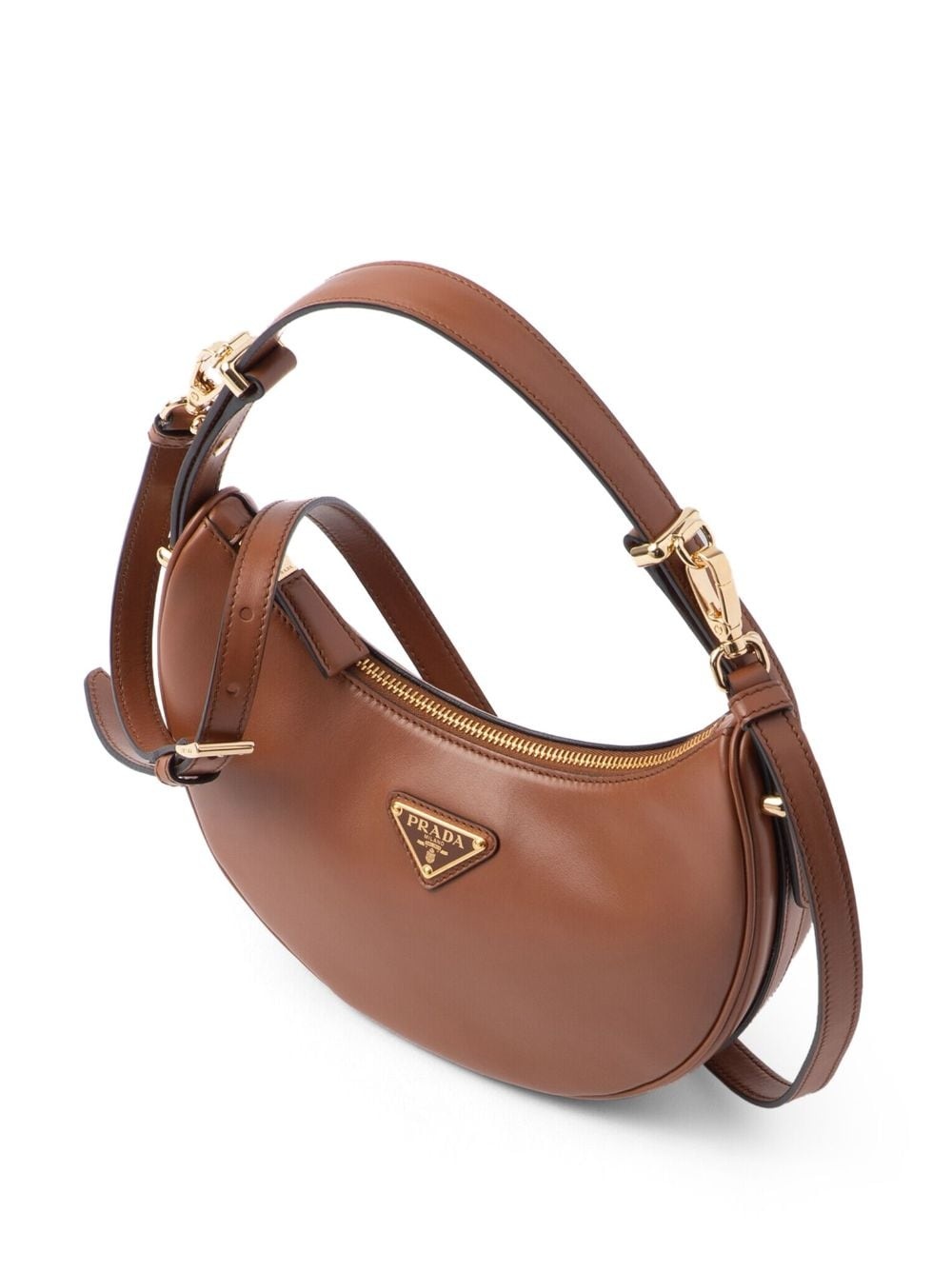 Arqué leather shoulder bag - 3