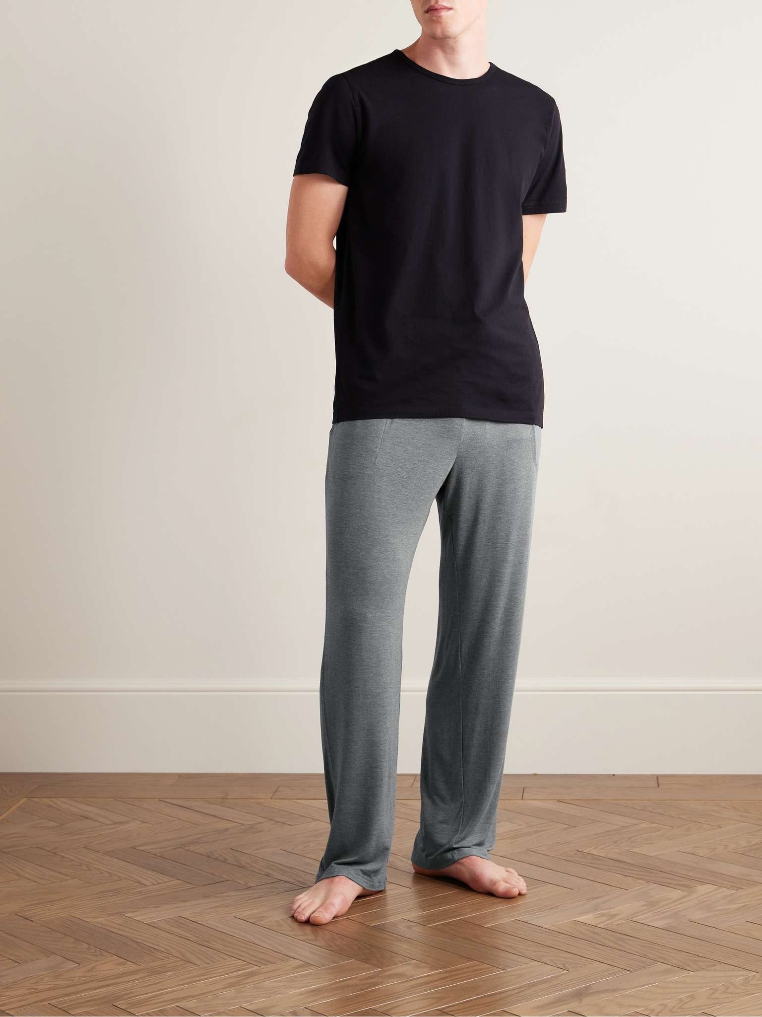 Marlowe 1 Stretch-Modal Jersey Pyjama Trousers - 2