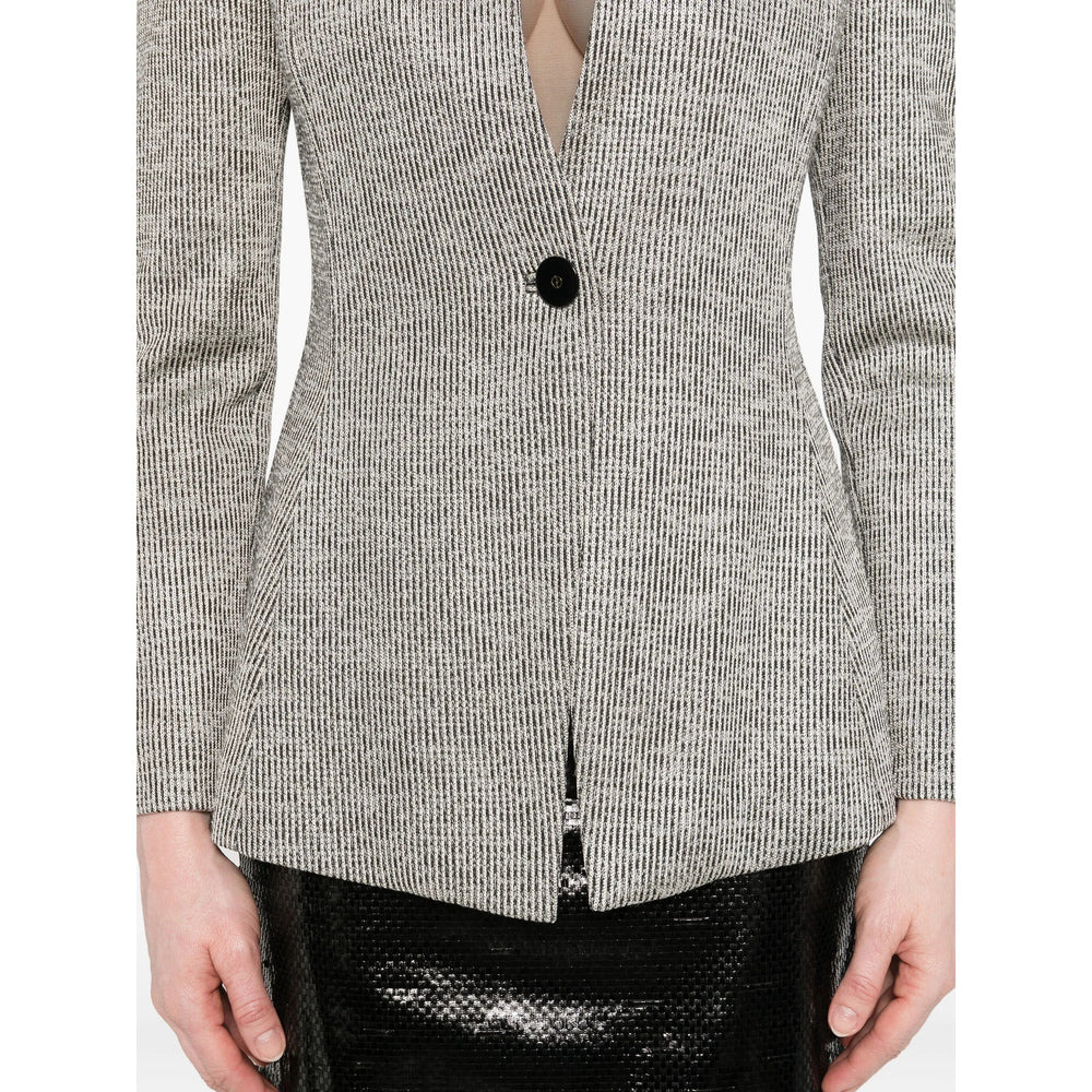 Giorgio Armani Neutrals Jackets - Blazers Women - 3
