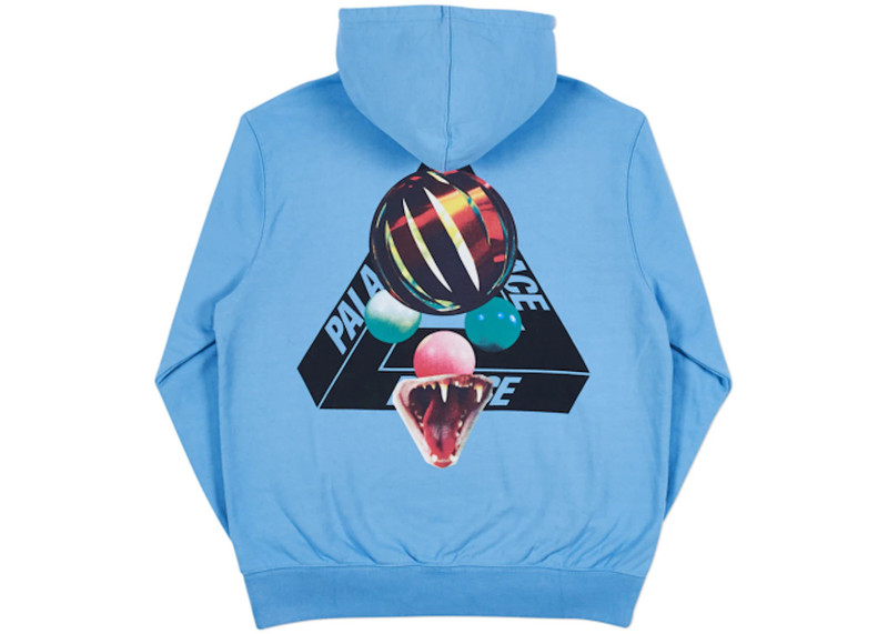 PALACE Palace Sans Ferg Hood Cornflower Blue outlook