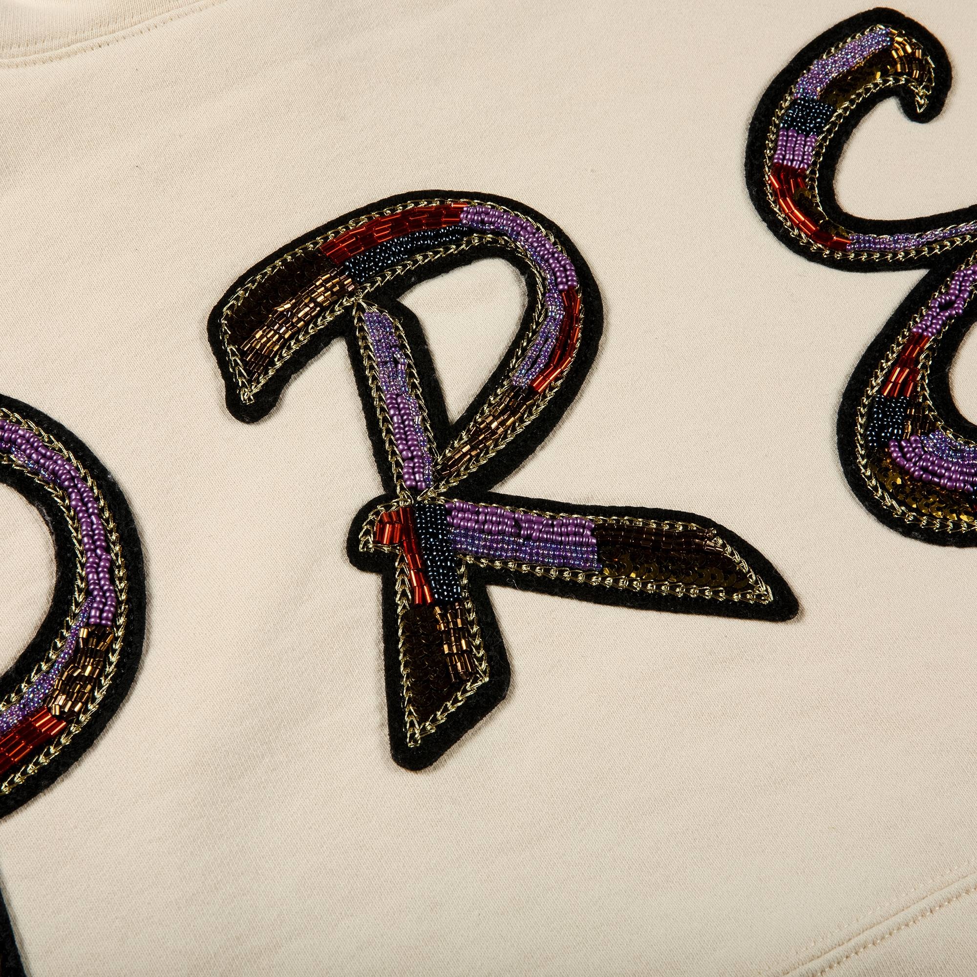 Supreme Beaded Hooded Sweatshirt 'Natural' - 3
