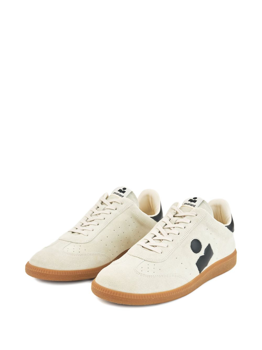 Brycy suede-logo sneakers - 2