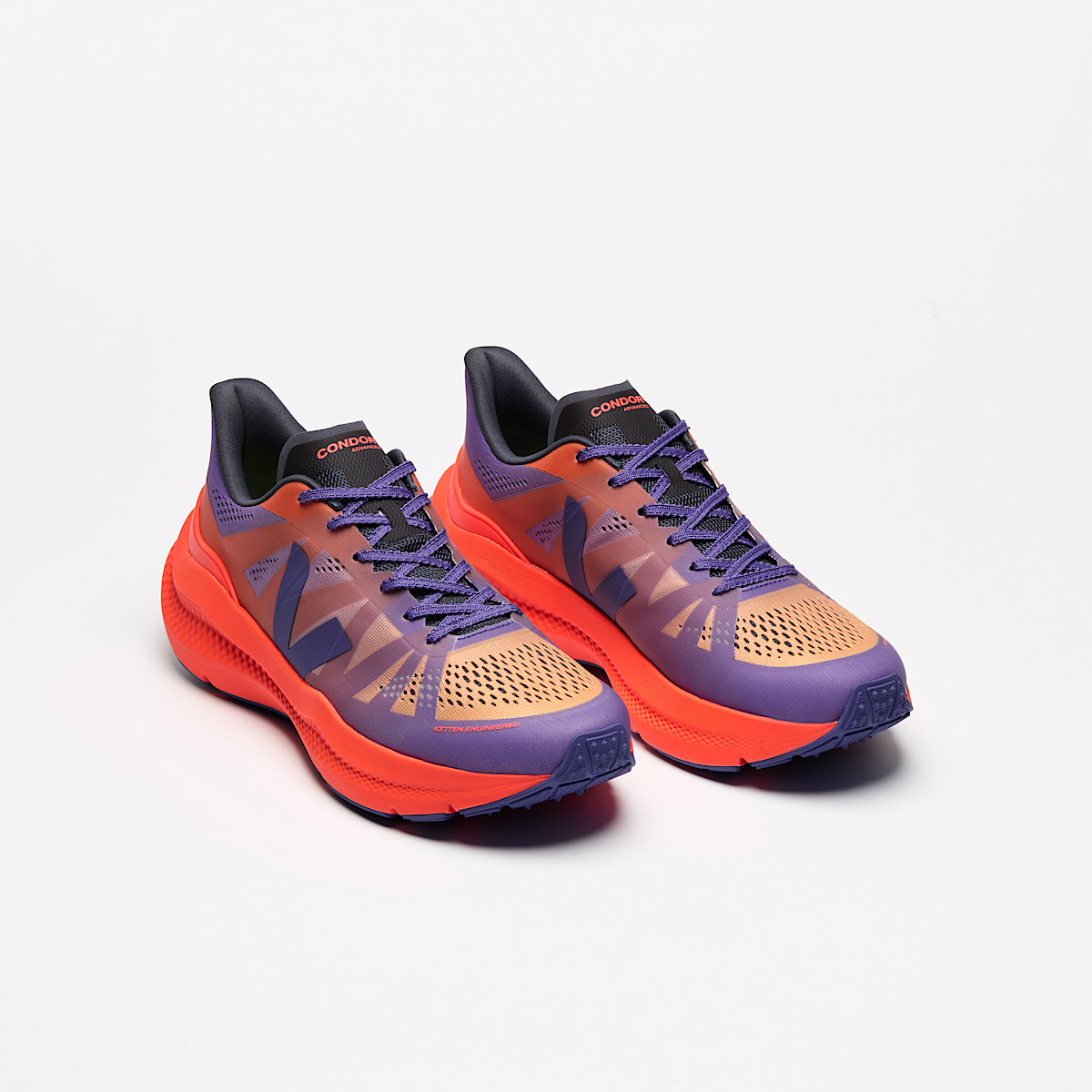 CONDOR 3 ADVANCED ENGINEERED-MESH GRADIENT PURPLE ORANGE - 2
