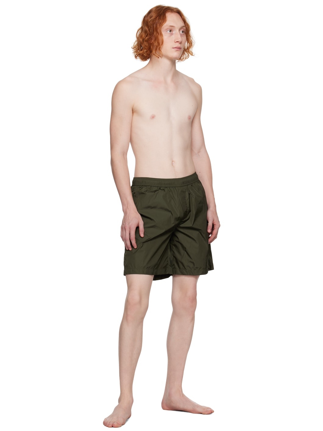 Green Patch Swim Shorts - 4