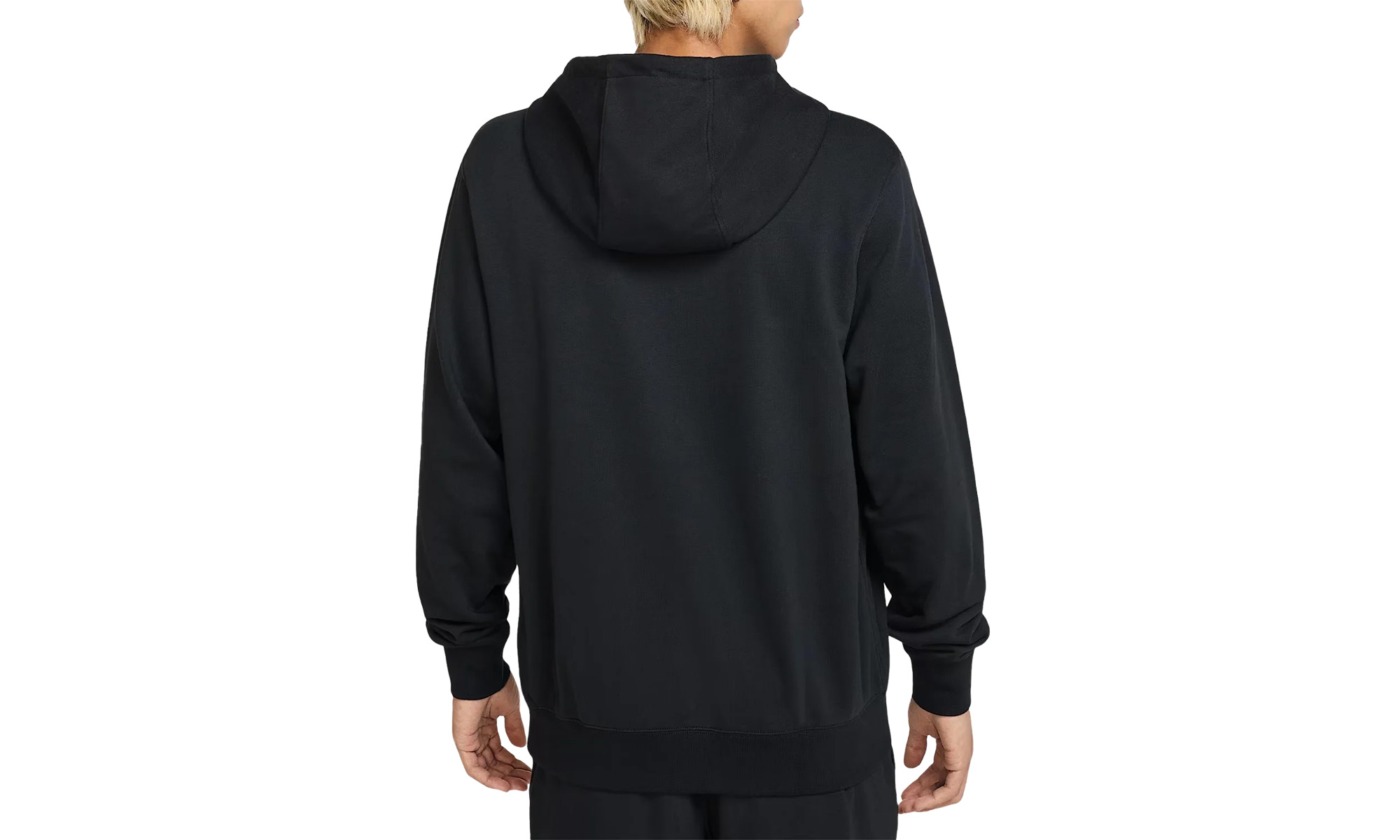 Club French Terry Hoodie "Black / Photon Dust" - 2