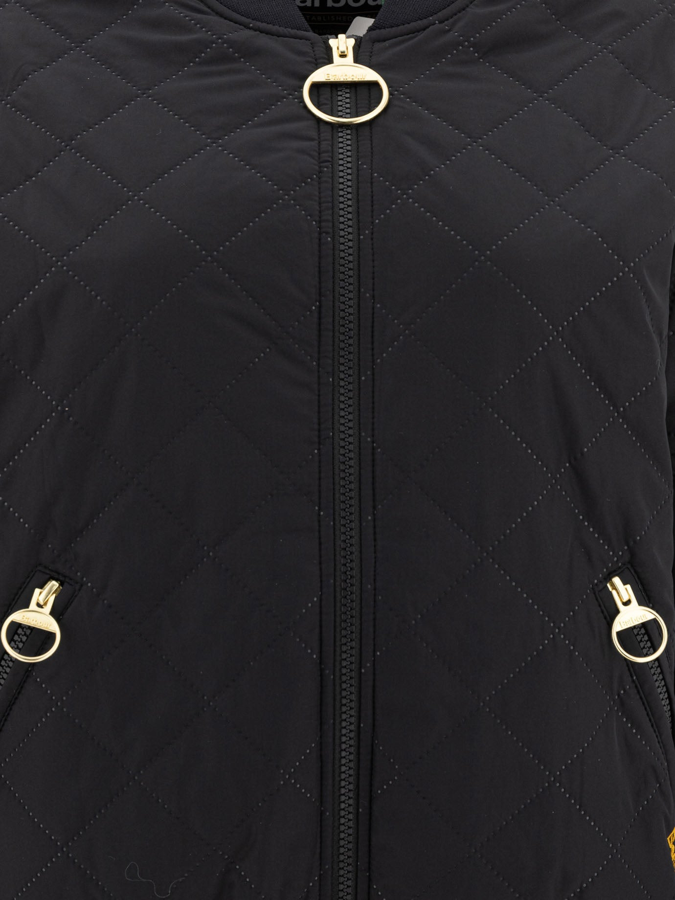 Barbour "emlyn" Quilted Bomber Jacket - 3
