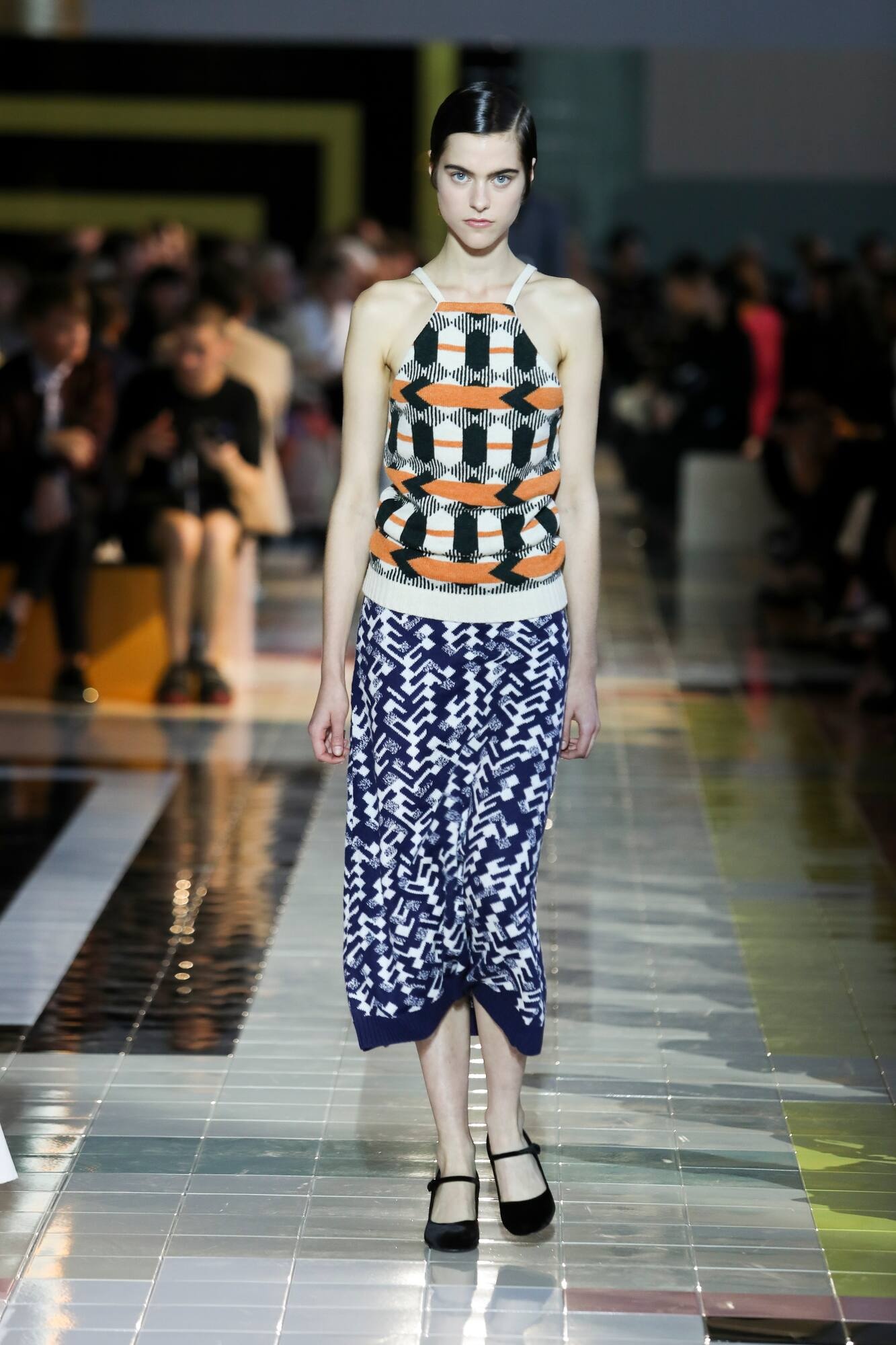 Wool-jacquard tank top - 6
