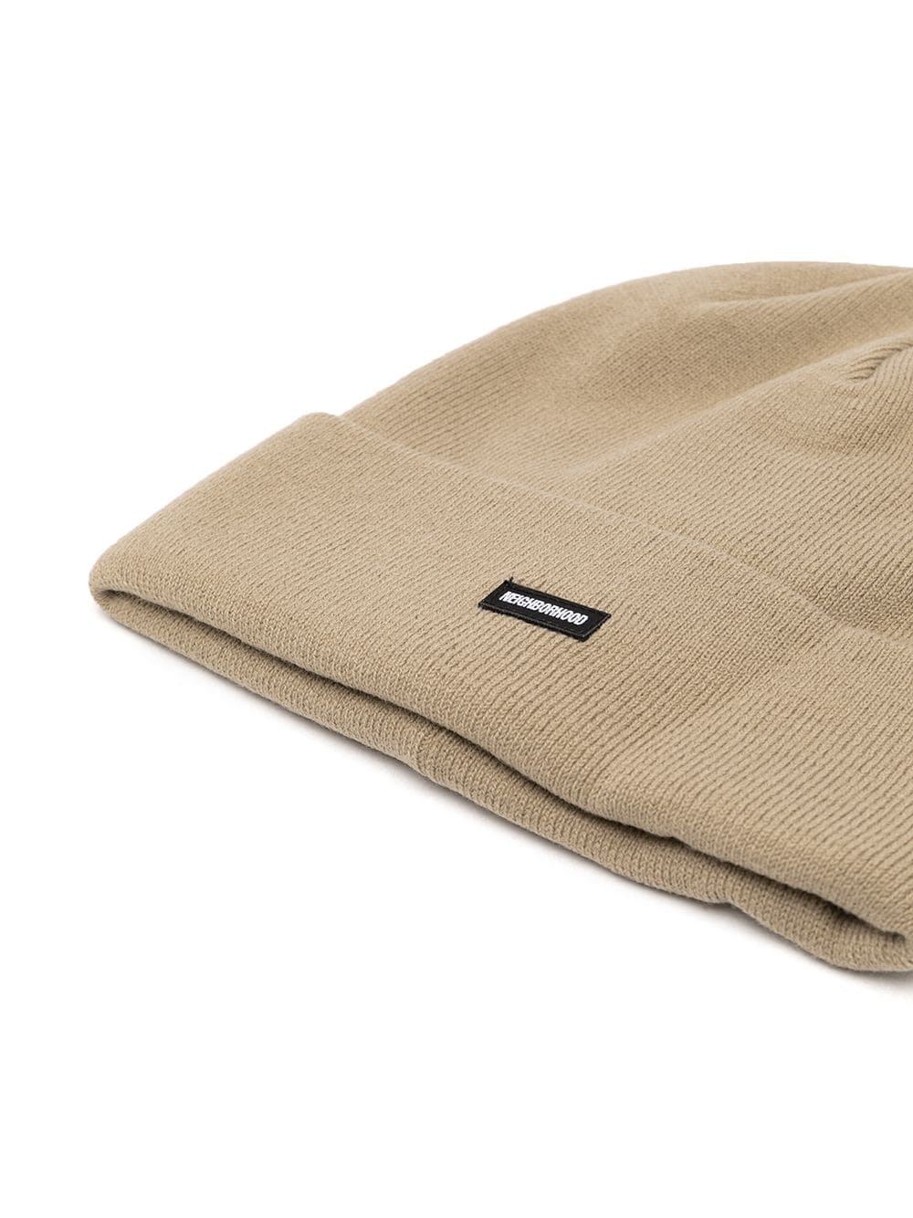 logo-patch beanie hat - 2